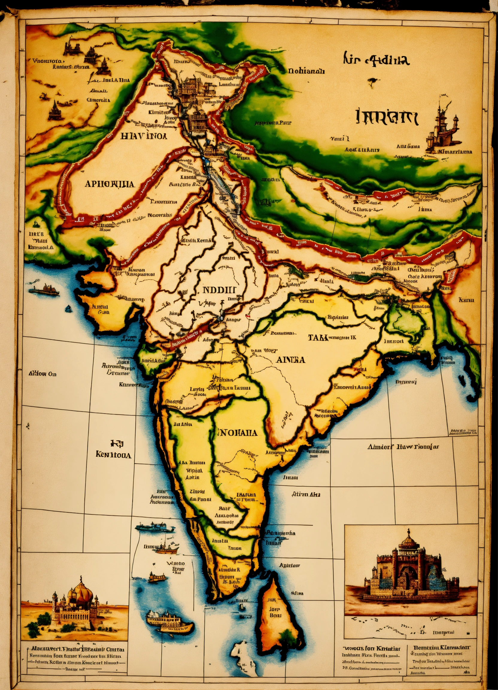 Lexica - 3 defferent india kingdoms forts
