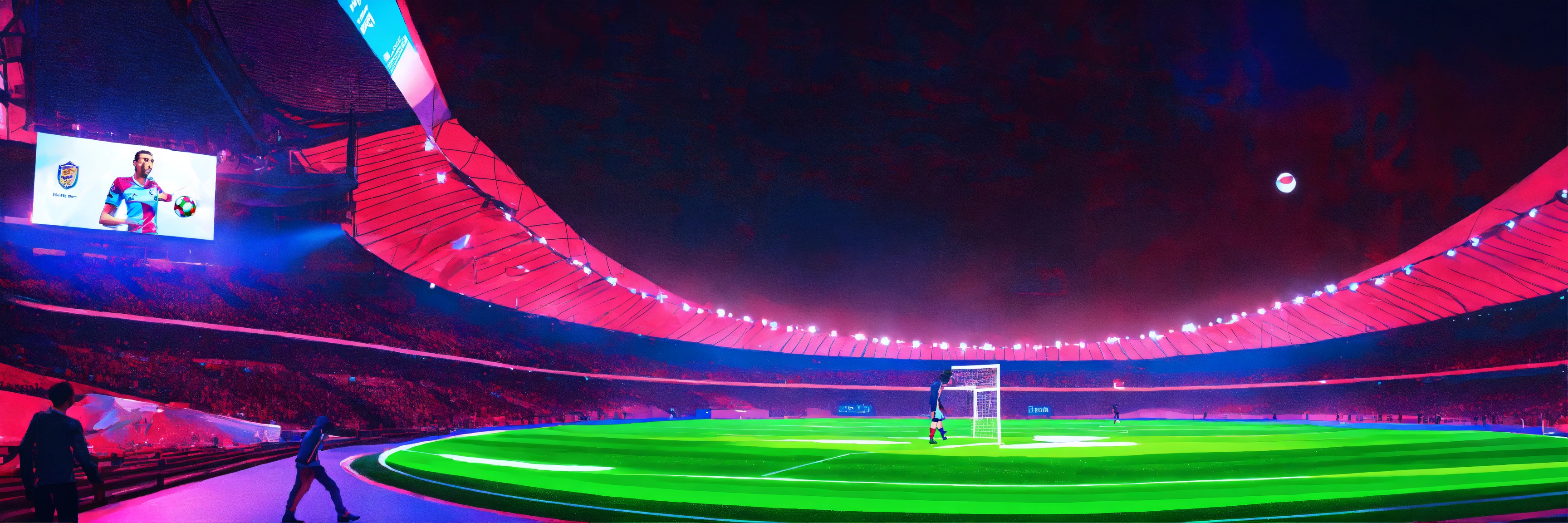 Lexica - Fifa NEON IŞIKLI 4K 8K