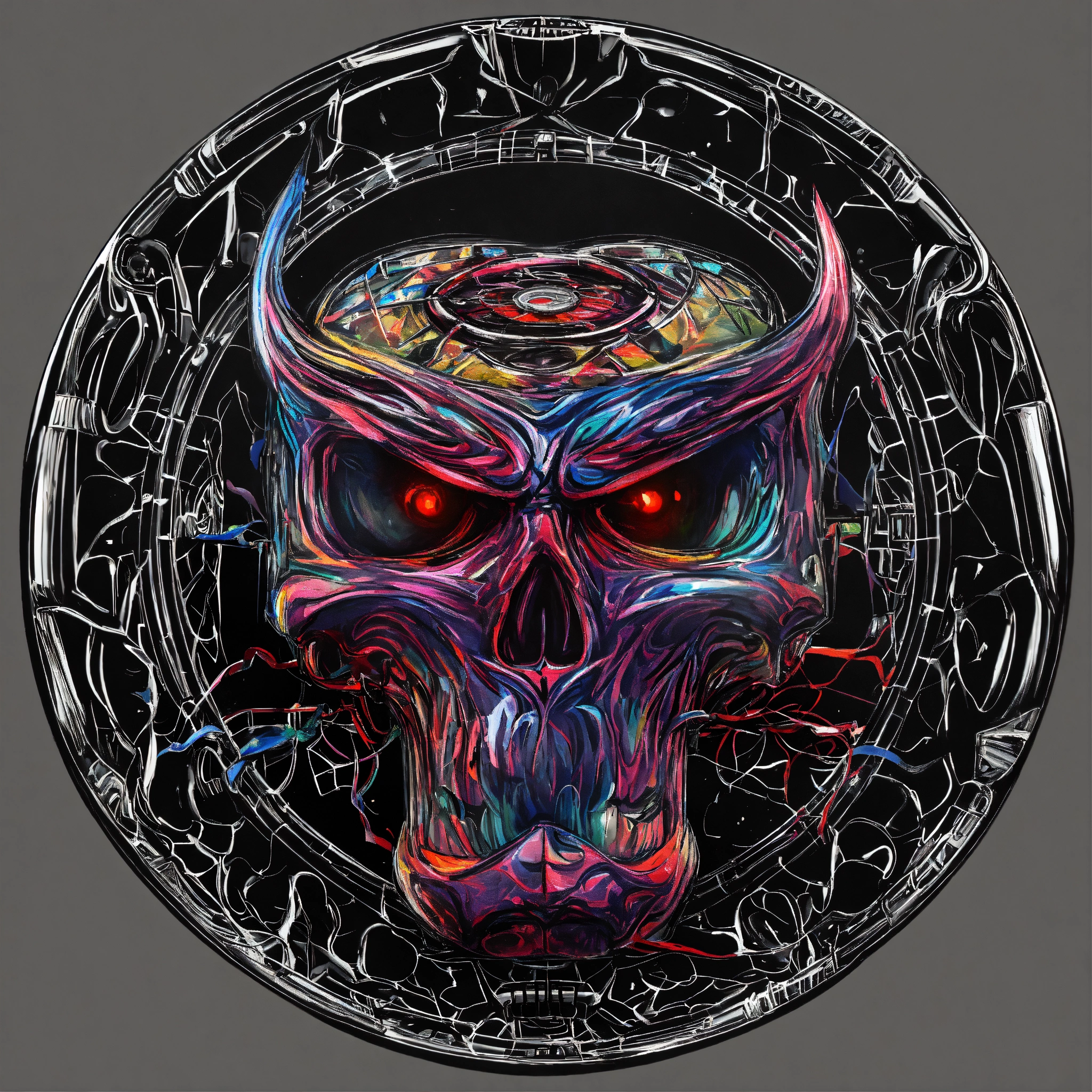 Lexica - Evil Hockey Puck, artsy