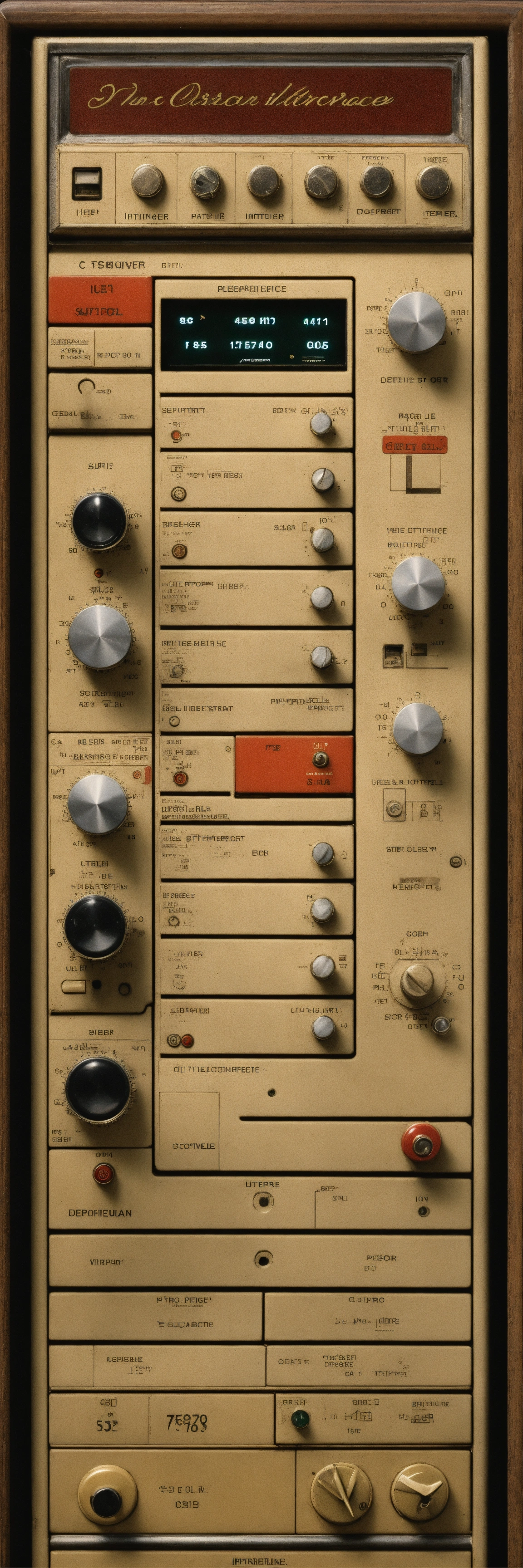 Lexica - Vintage user interface
