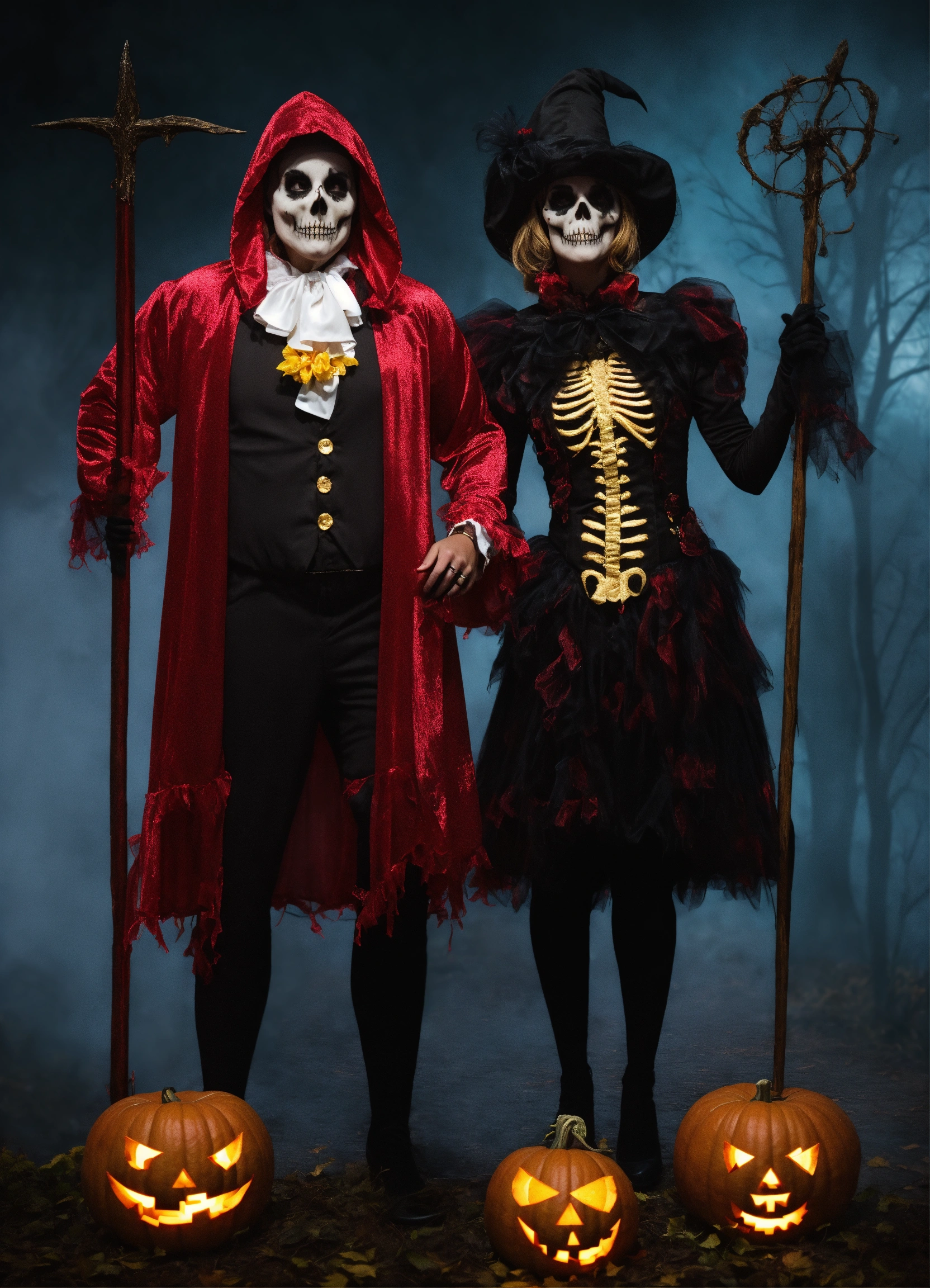 Lexica - Spooky costumes