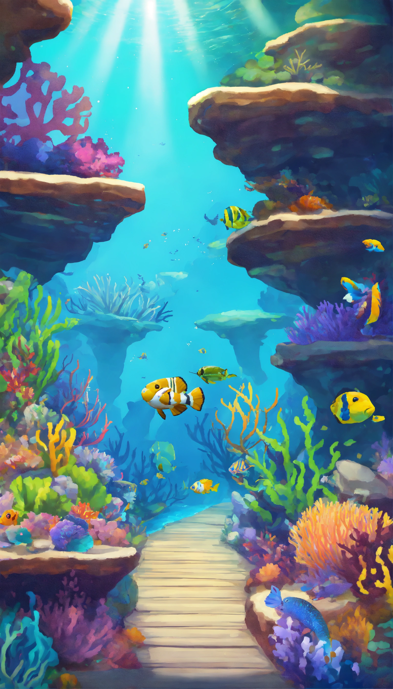 Lexica - Plataforma 2d game Great Barrier Reef