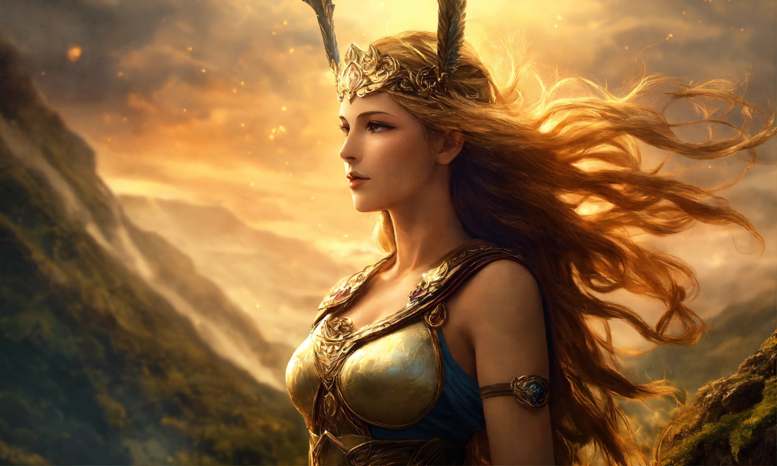 Lexica - In the middle area, there should be Freyja from different ...
