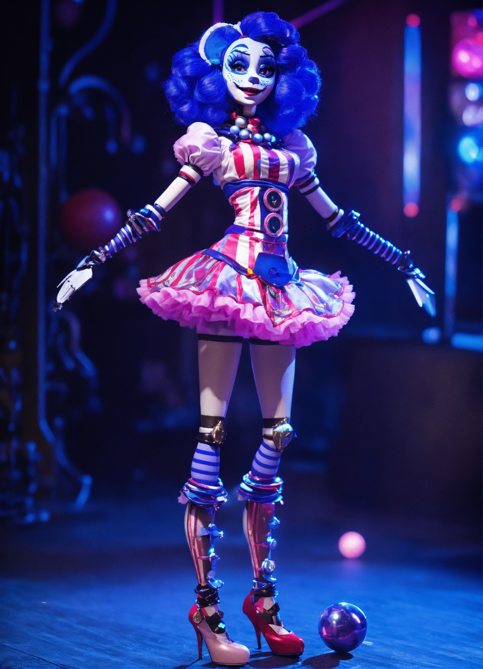 Lexica - Ballora from sister location full body