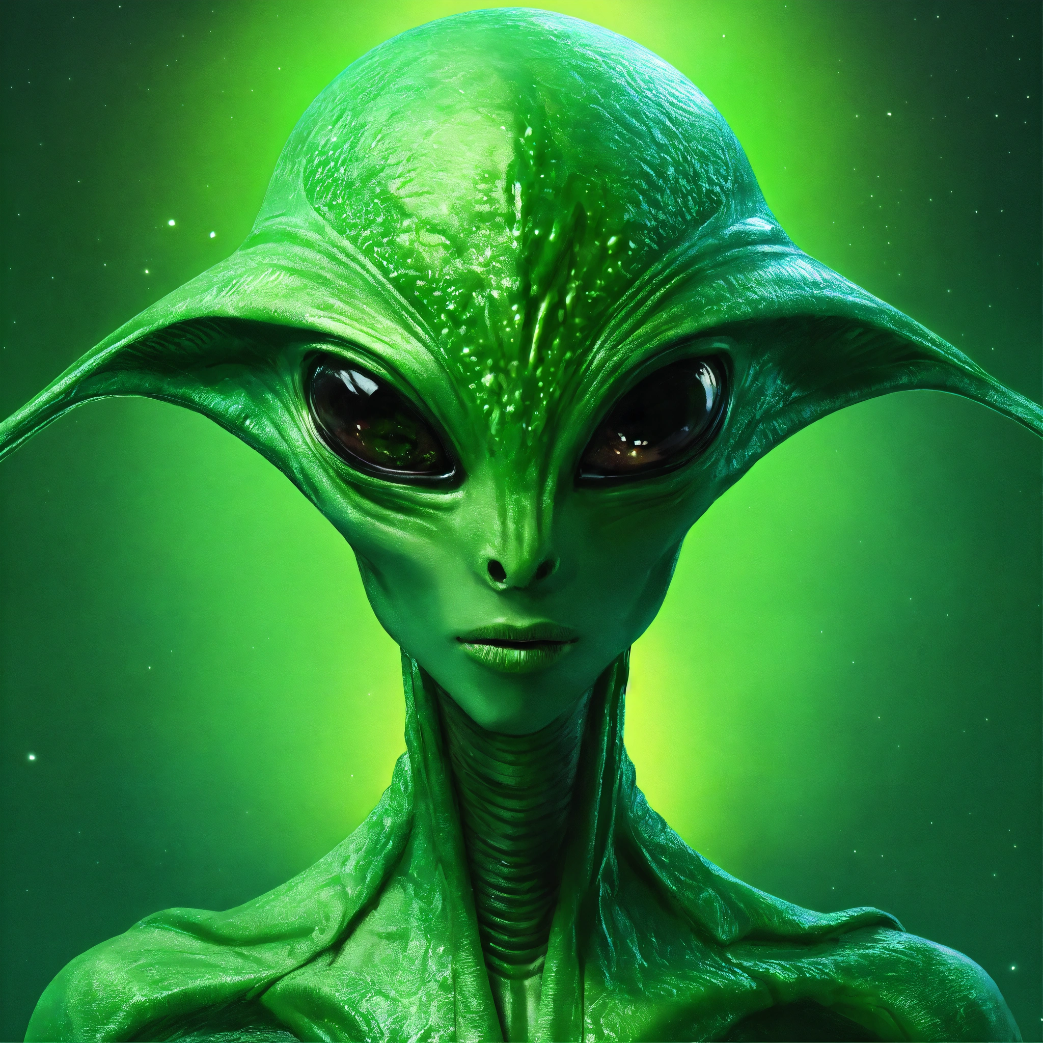 Lexica - Green color alien