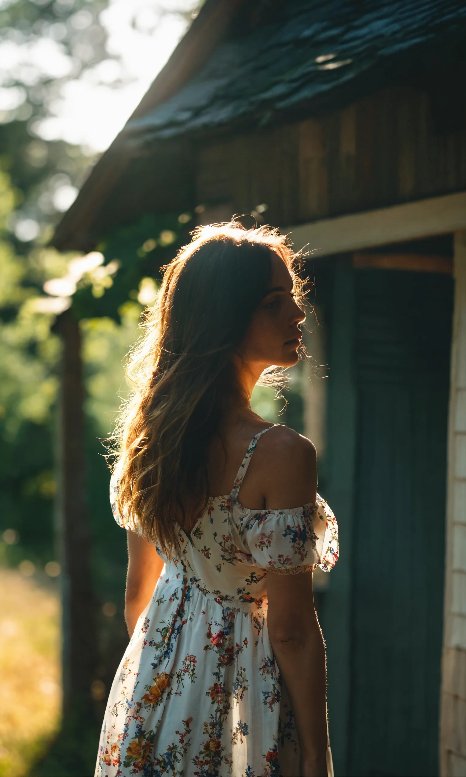Lexica - A beautiful woman with light delicately filtering through her ...
