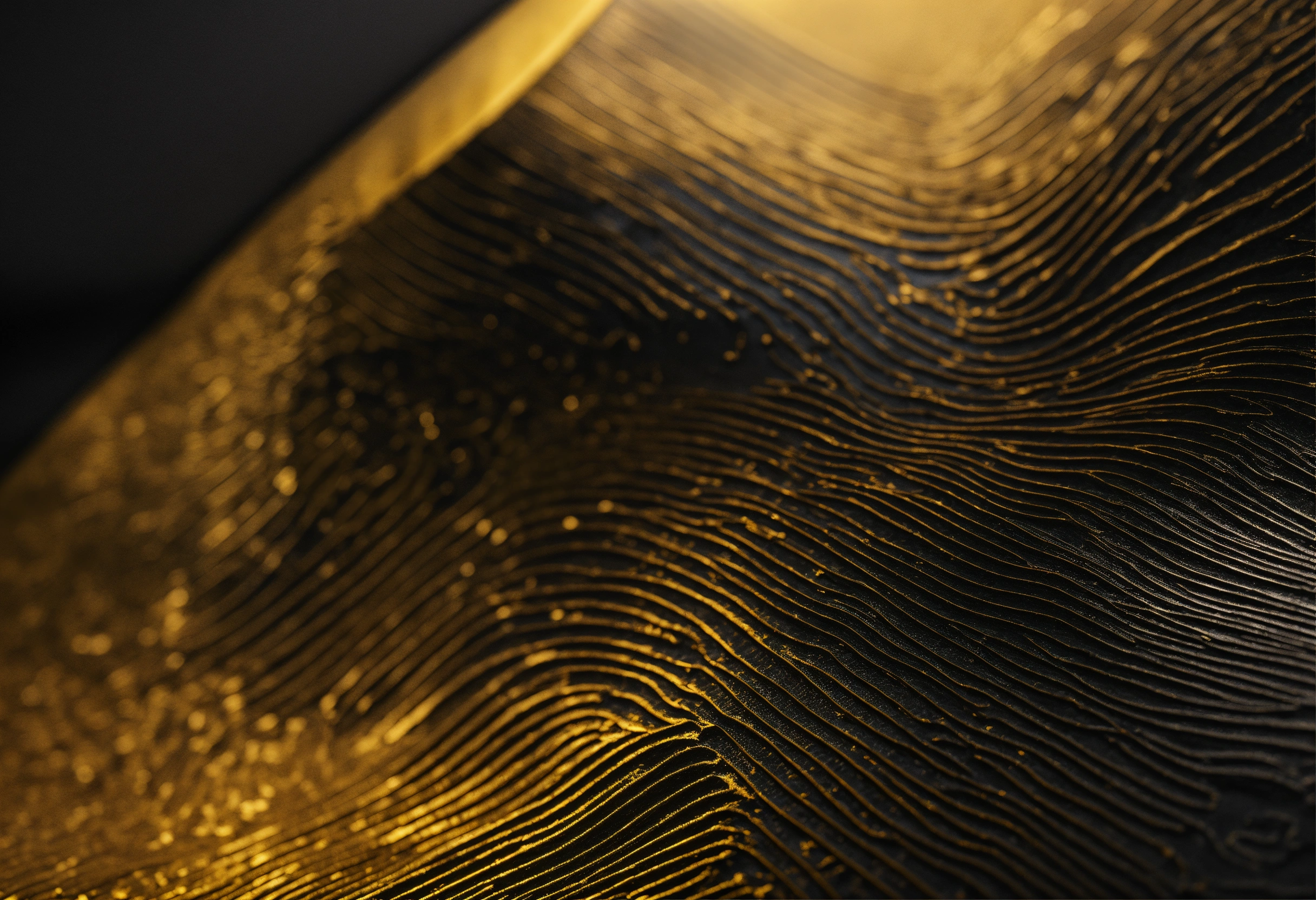 Lexica - Modern Texture , 8k, black, one super slim gold line