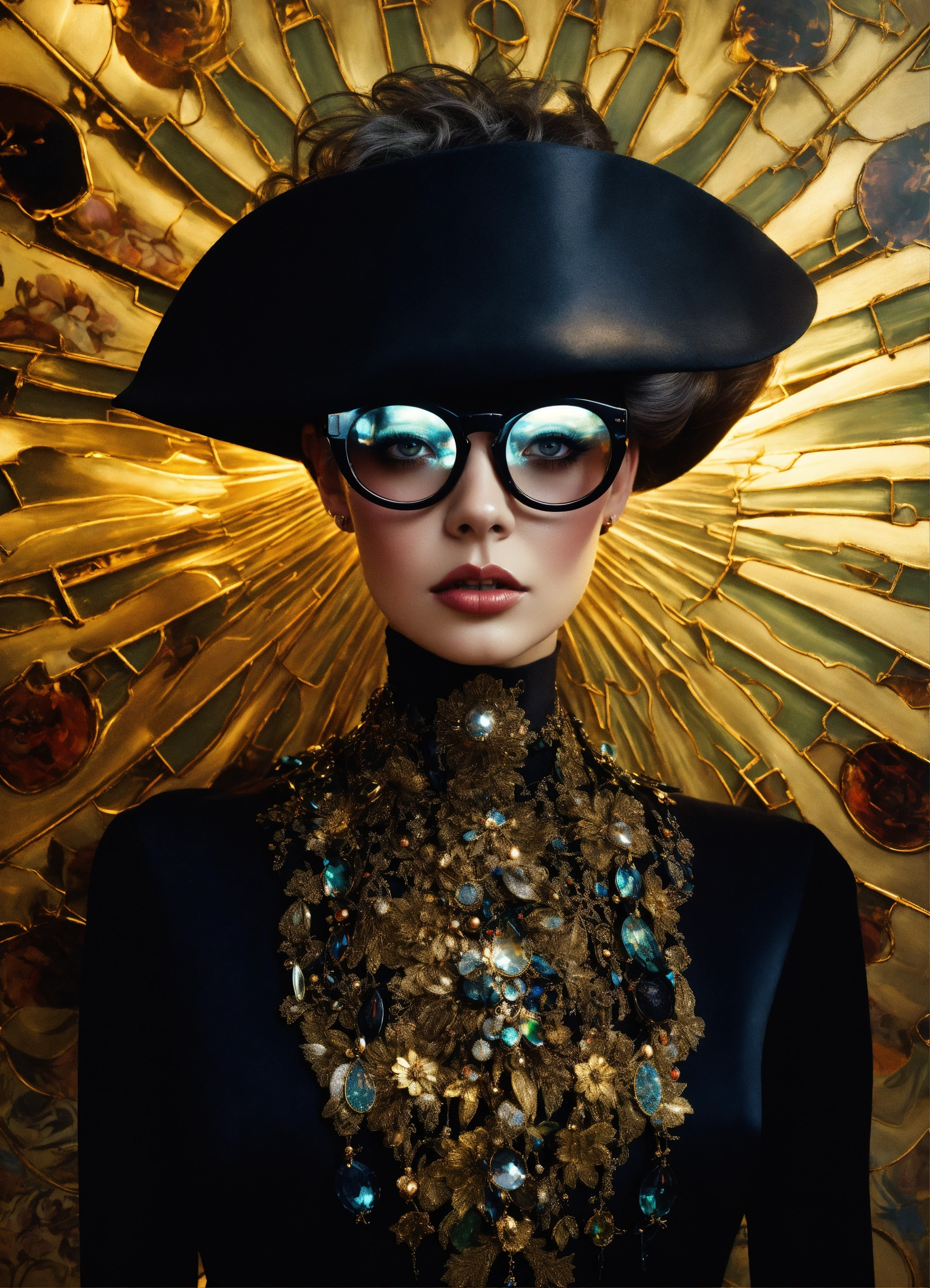 Lexica - Detailed Portrait Photography, rays of light coming out of ...