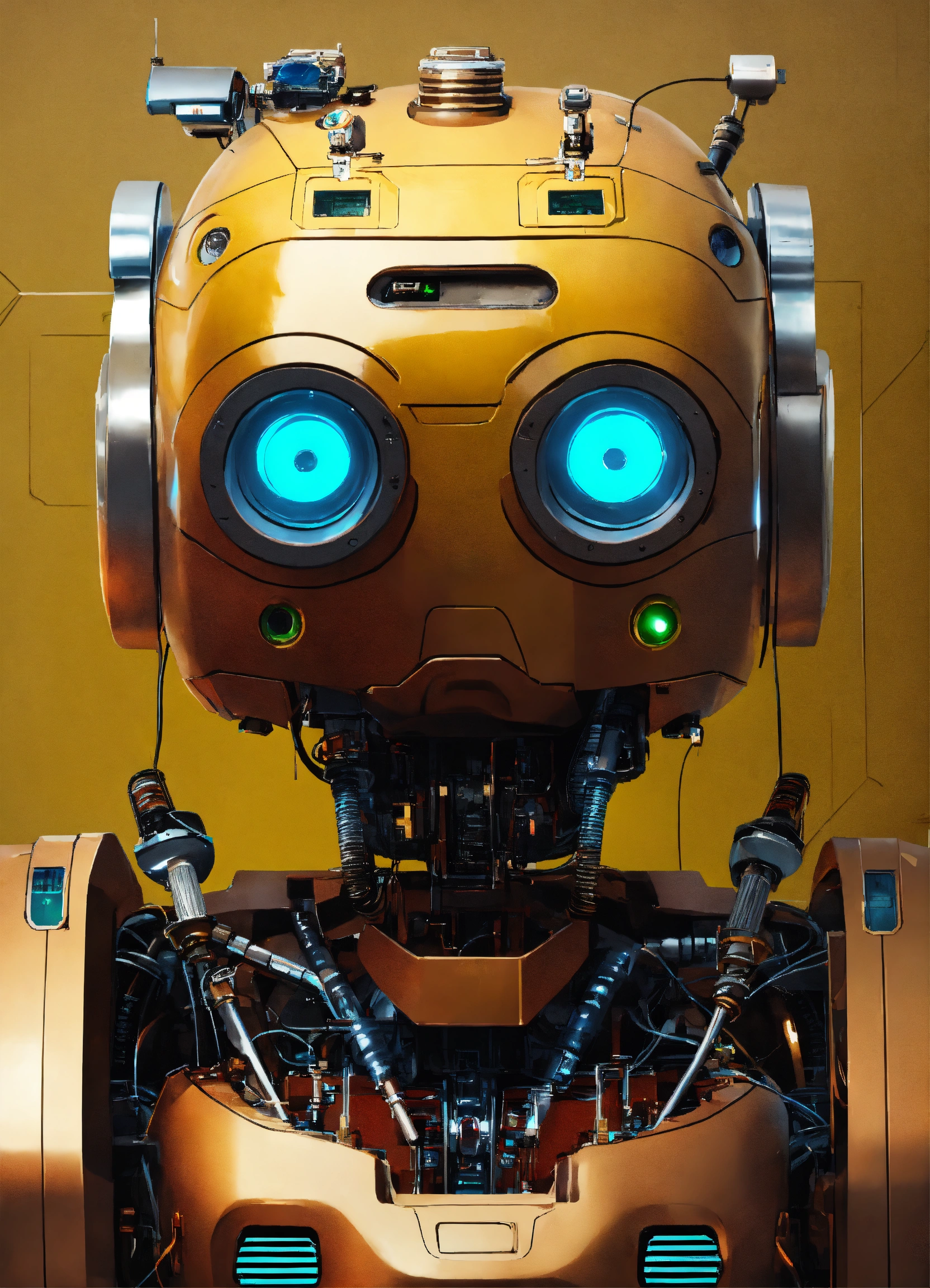 Lexica - Smiling robot
