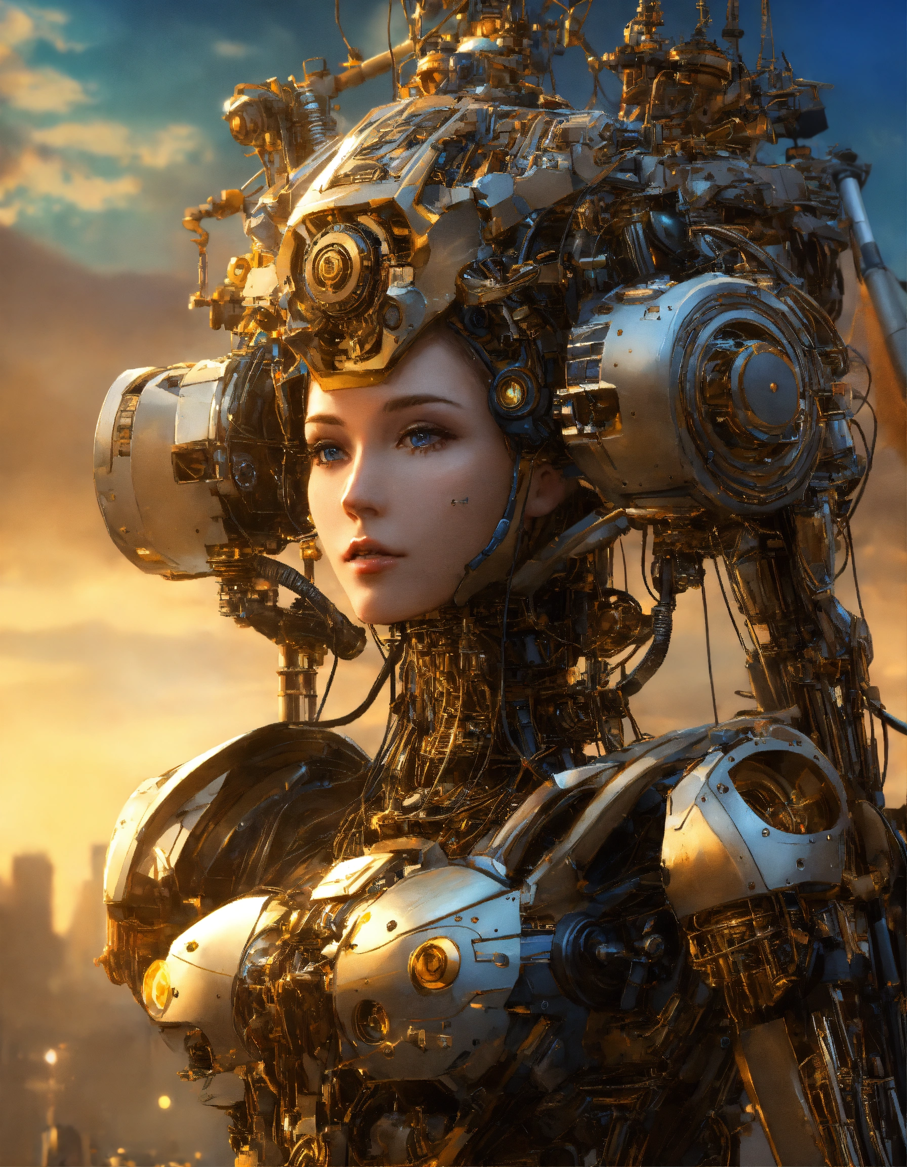 Lexica - Mechanical power goddess, impeachable, massive, 8k, Unknown ...