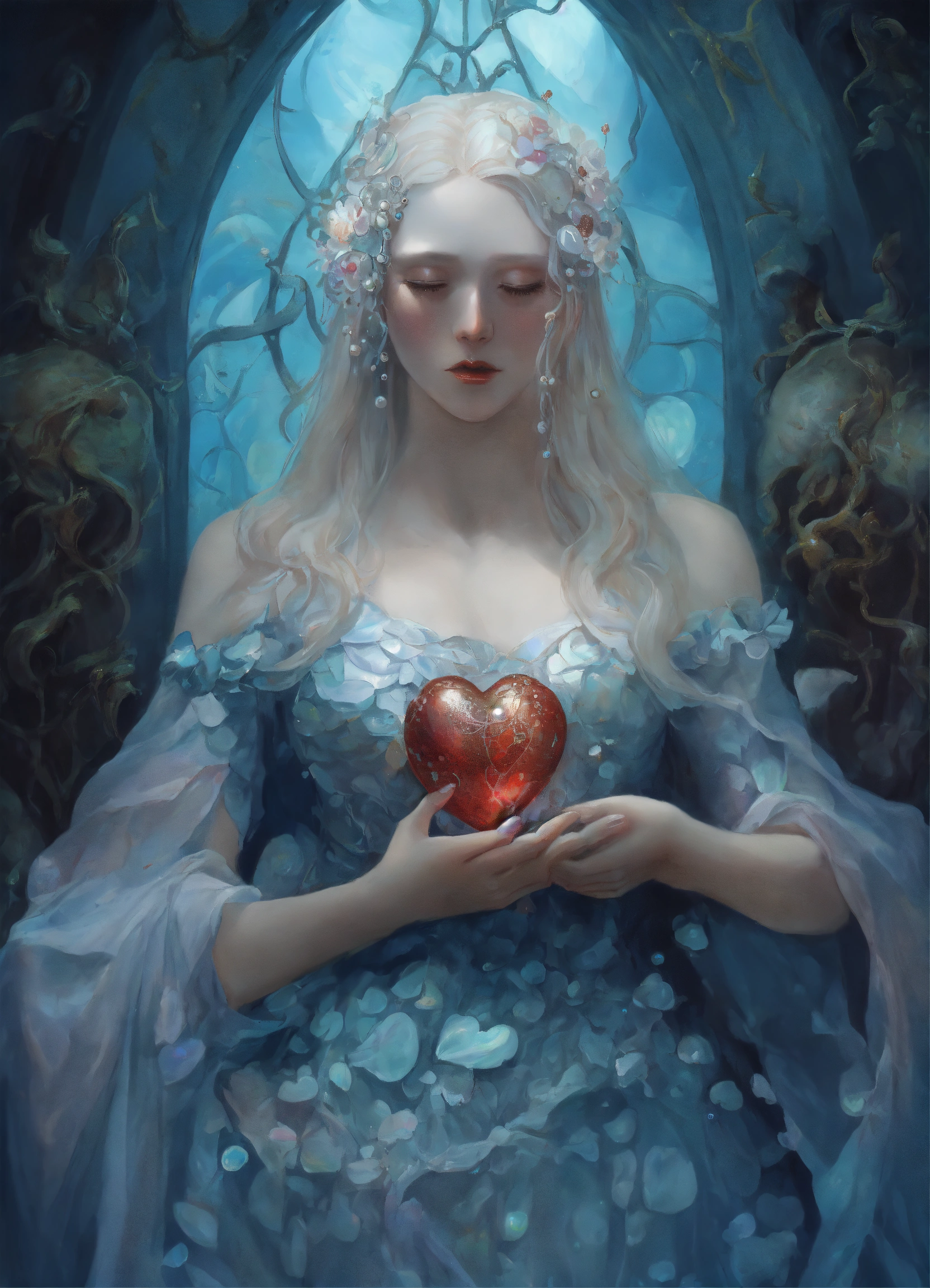 Lexica Genre Dark Fantasy. Art genre Grotesque. Foreground A beating