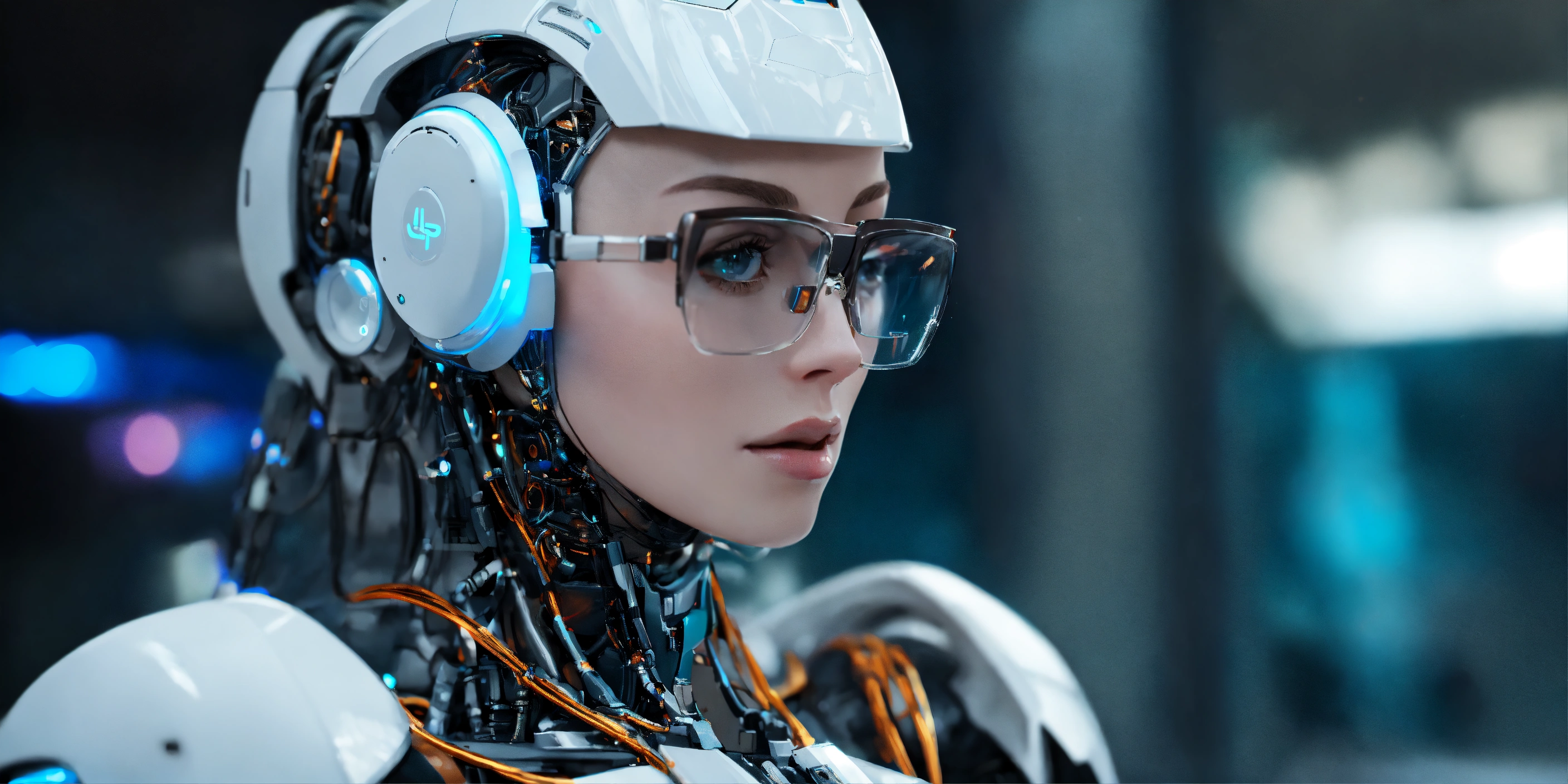 Lexica - Realistic all white woman robot, 8k, very detailed, 100% ...