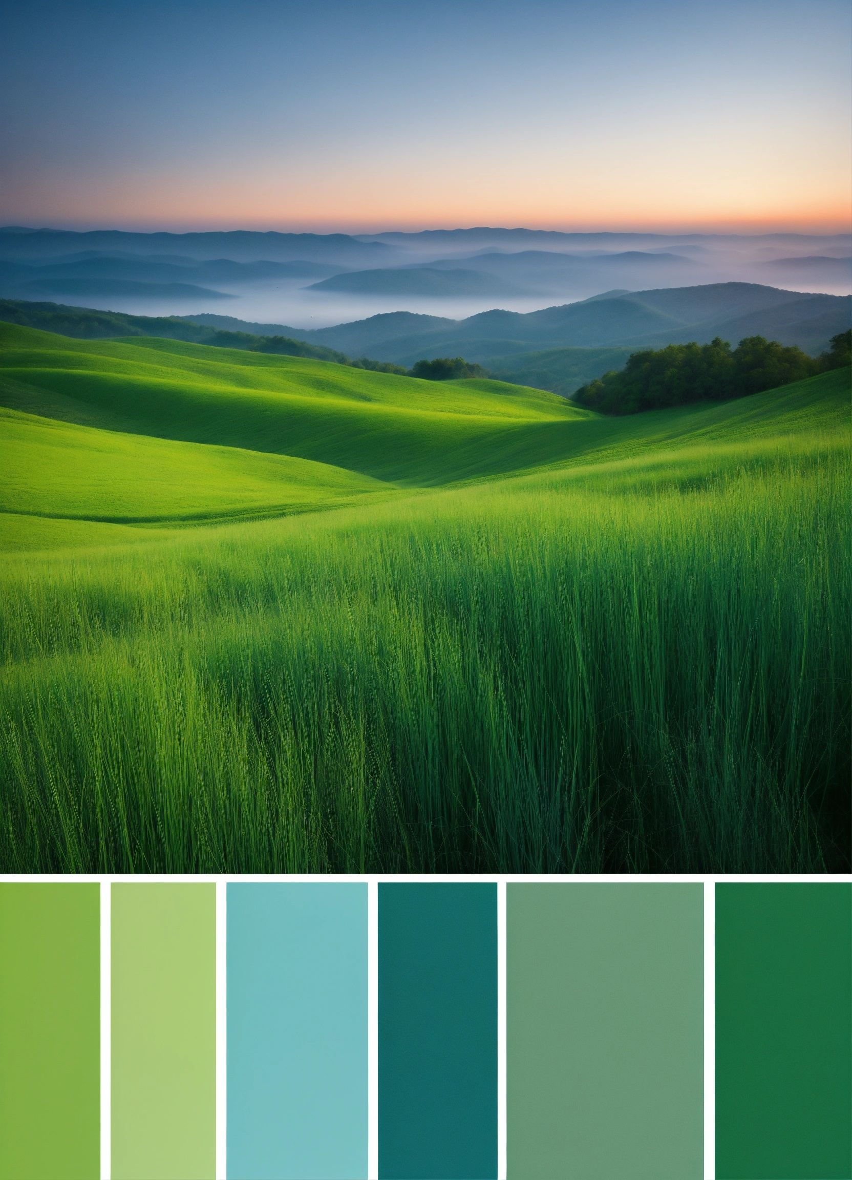 Lexica - Create color with gradients smoothly transitioning from light ...