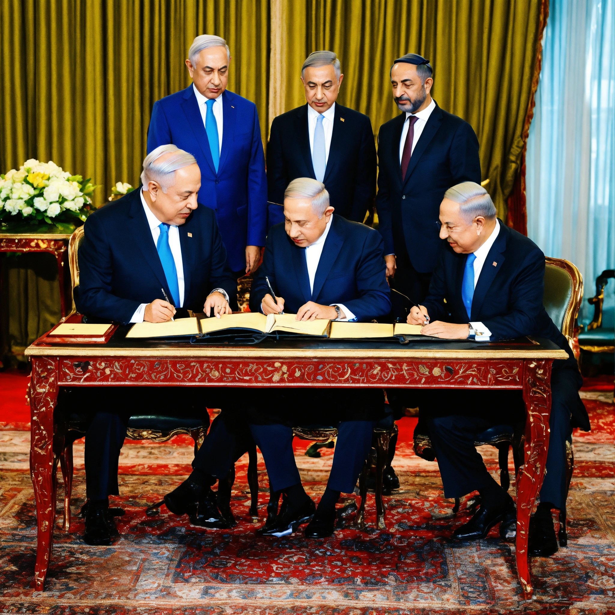Lexica - Iran signing a peace treaty with israel beyamin netanyahu