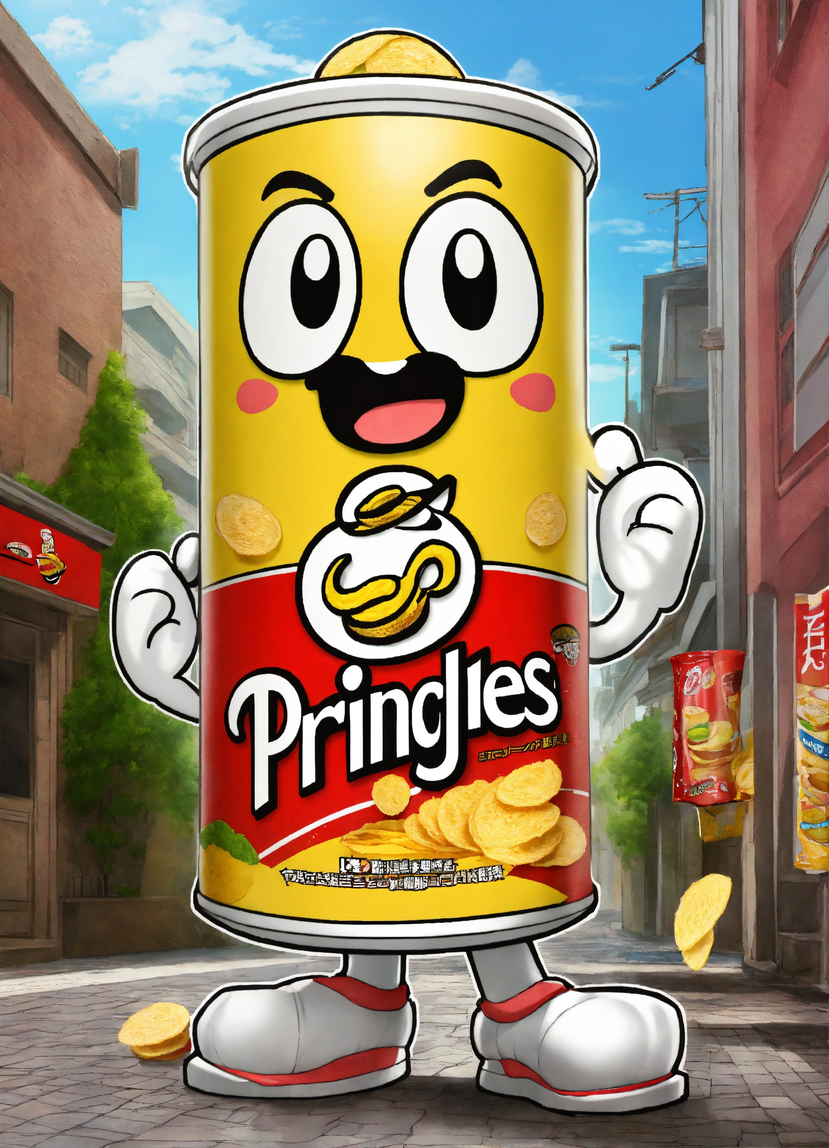 lexica-pringles-mascot-as-anime