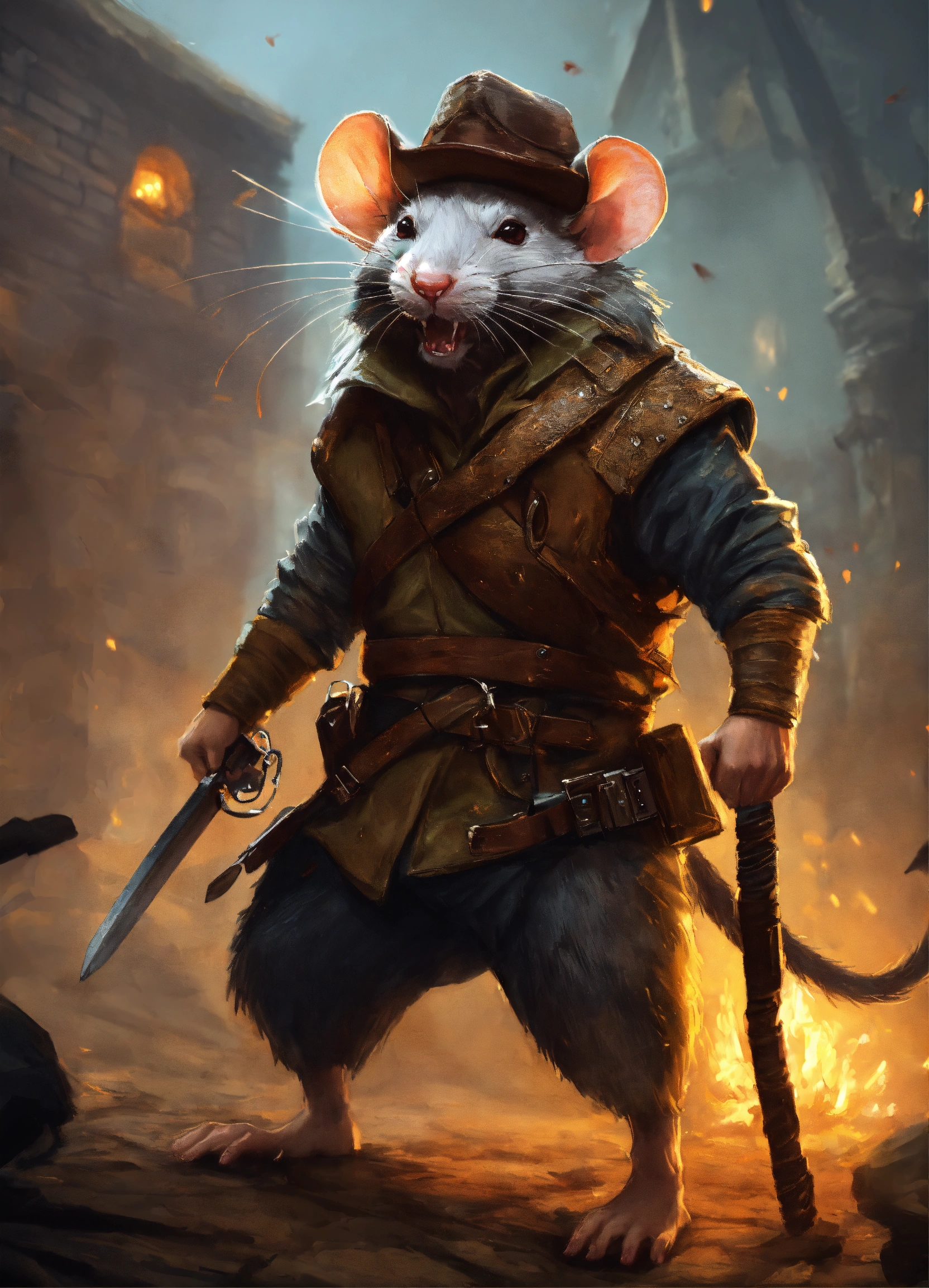 Lexica - A murderous rat raider here to kill you dead he is huge