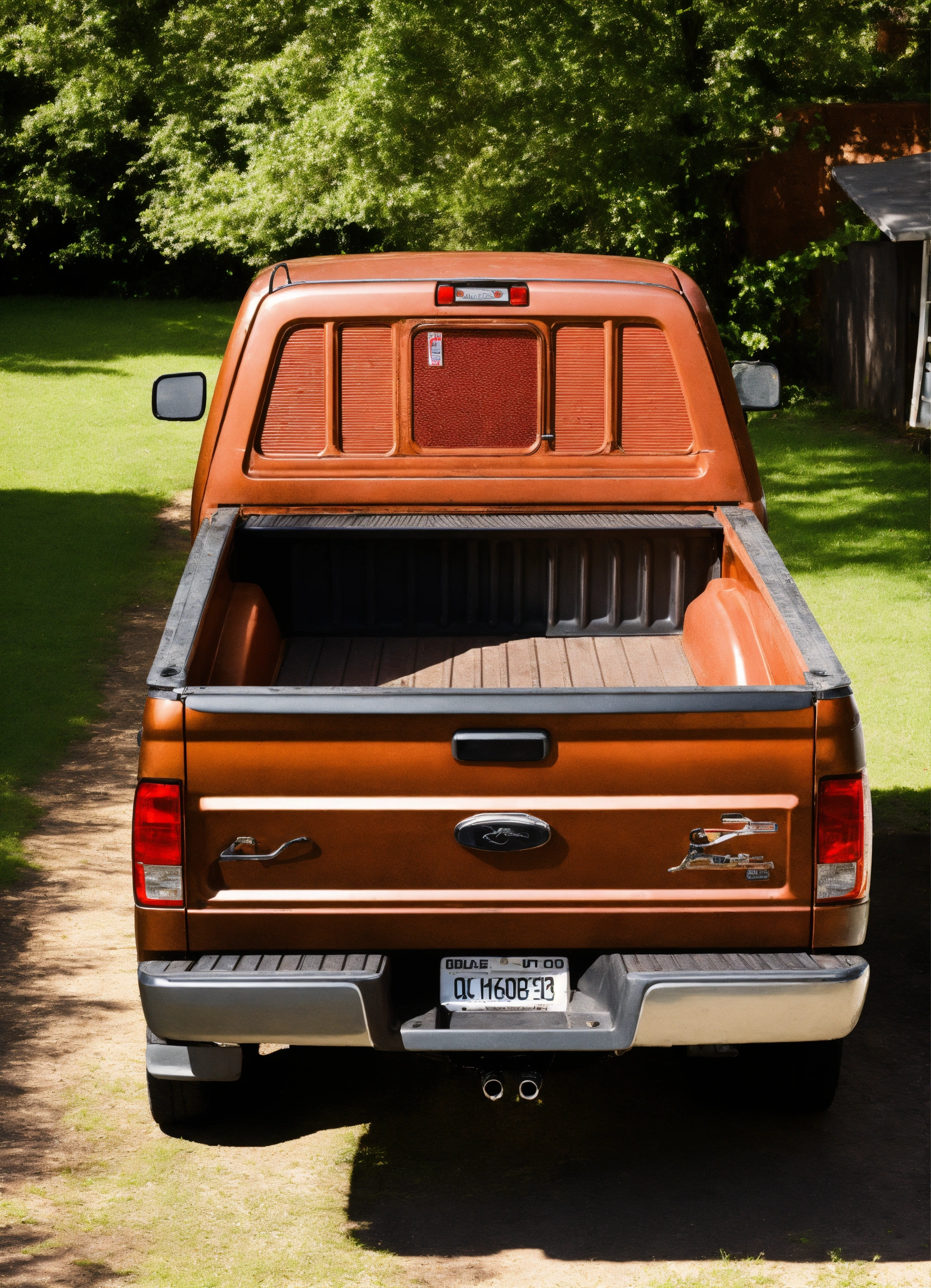 Lexica - Back of pick up, bed of pickup