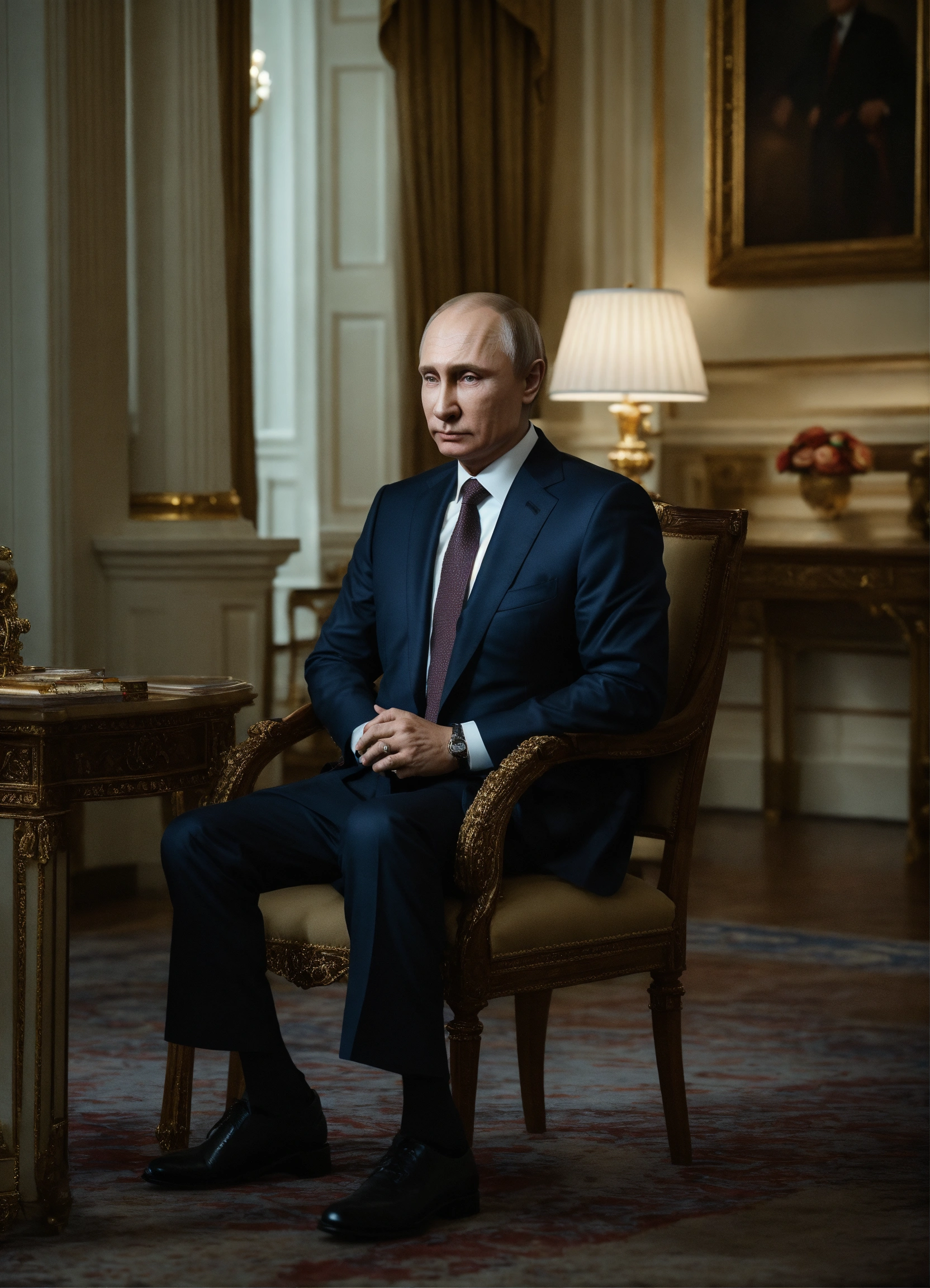 Lexica - Vladimir Putin In The White House, Moody Lighting, Best ...