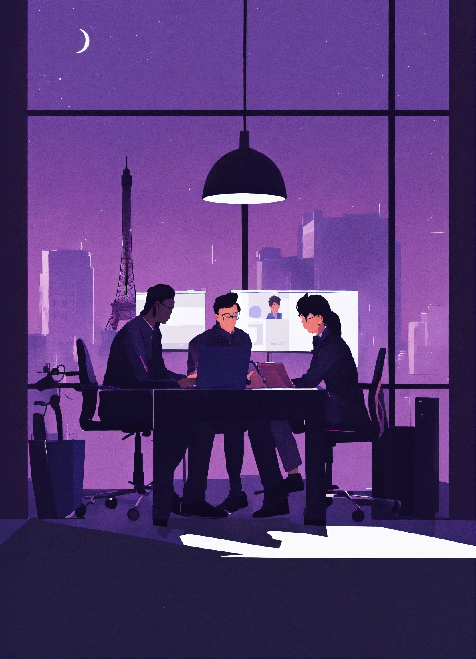 Lexica - An illustration, tertiary professions team workers, team ...