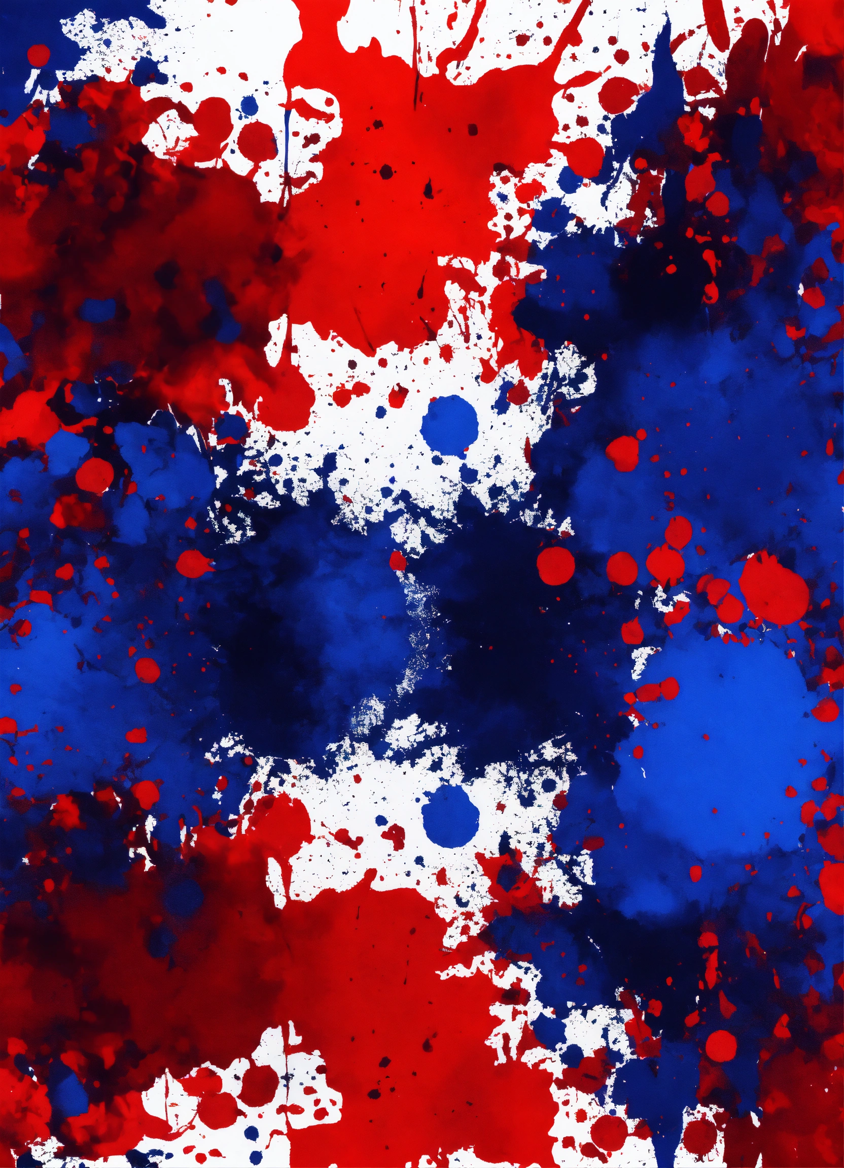 Lexica - RED AND BLUE INK SPLATTER GRUNGE BACKGROUND 4K HD REALISTIC
