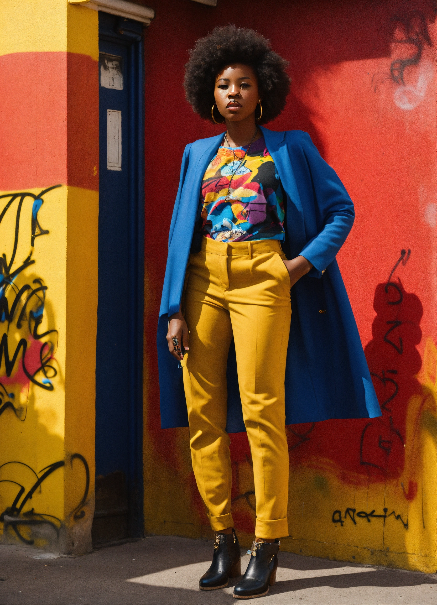 Lexica - Cape Town urban minimalism of an African-American female with ...