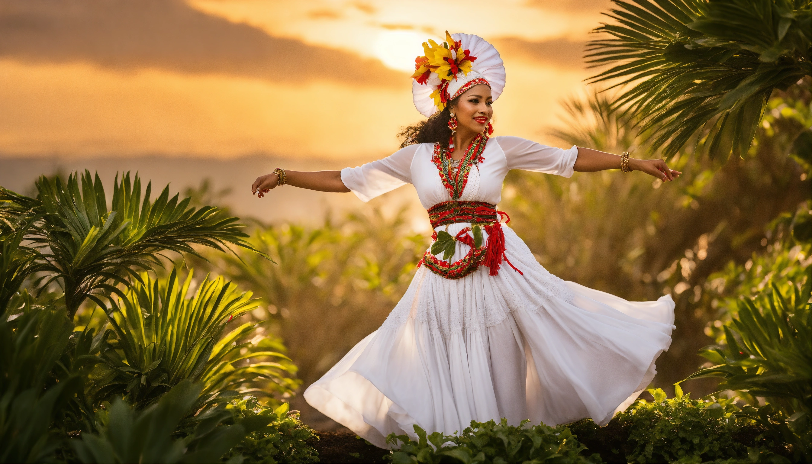 Lexica - Traditional bomba y plena dancer from Puerto Rico. She is ...