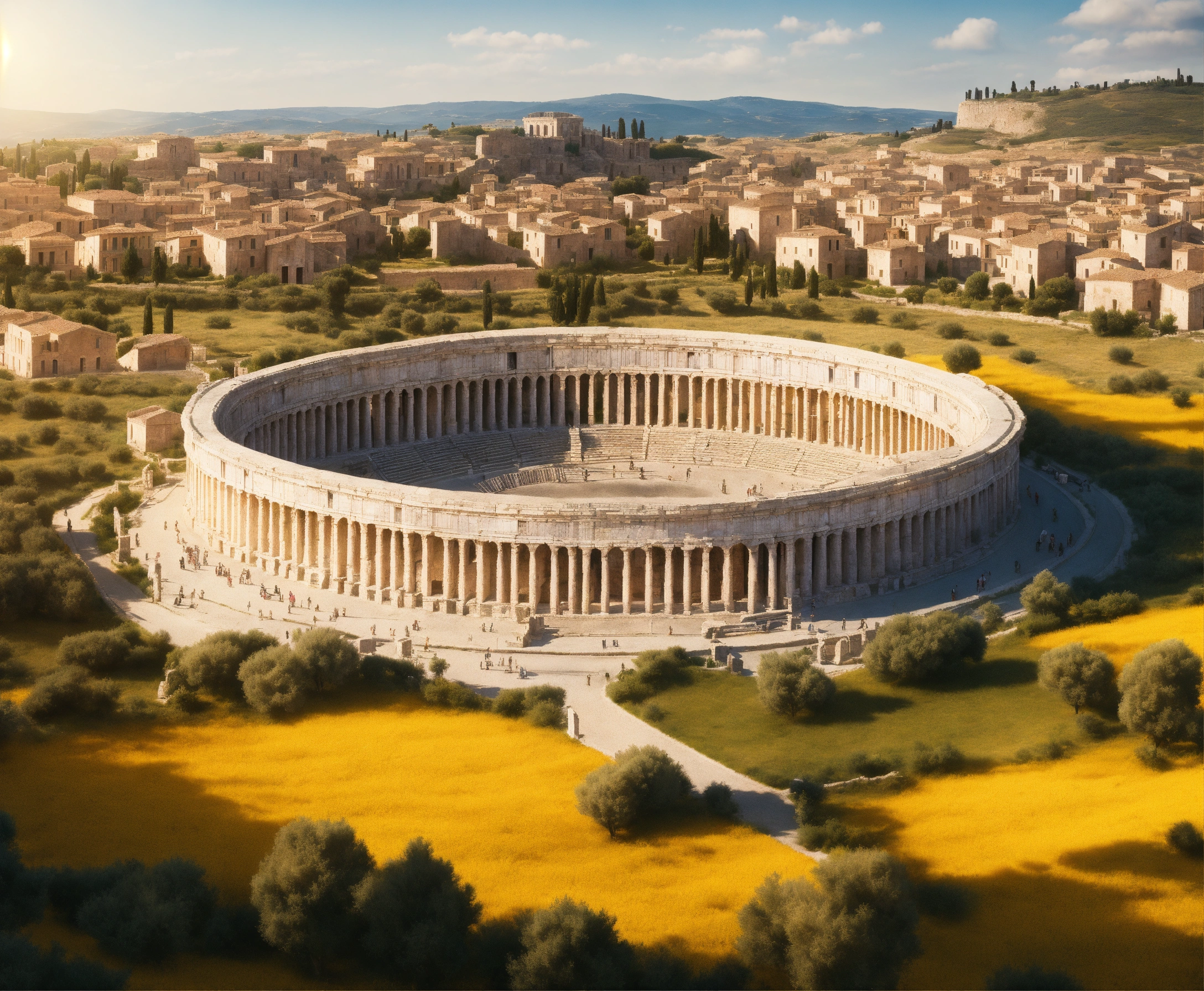 Lexica - A realistic and super-detailed photo from far away of a very ...