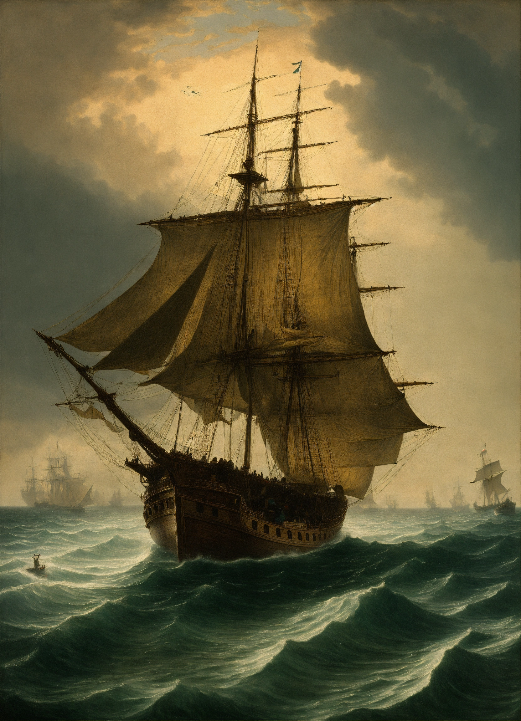 Lexica - The dead sailors rise up and pull at the sails, causing the ...