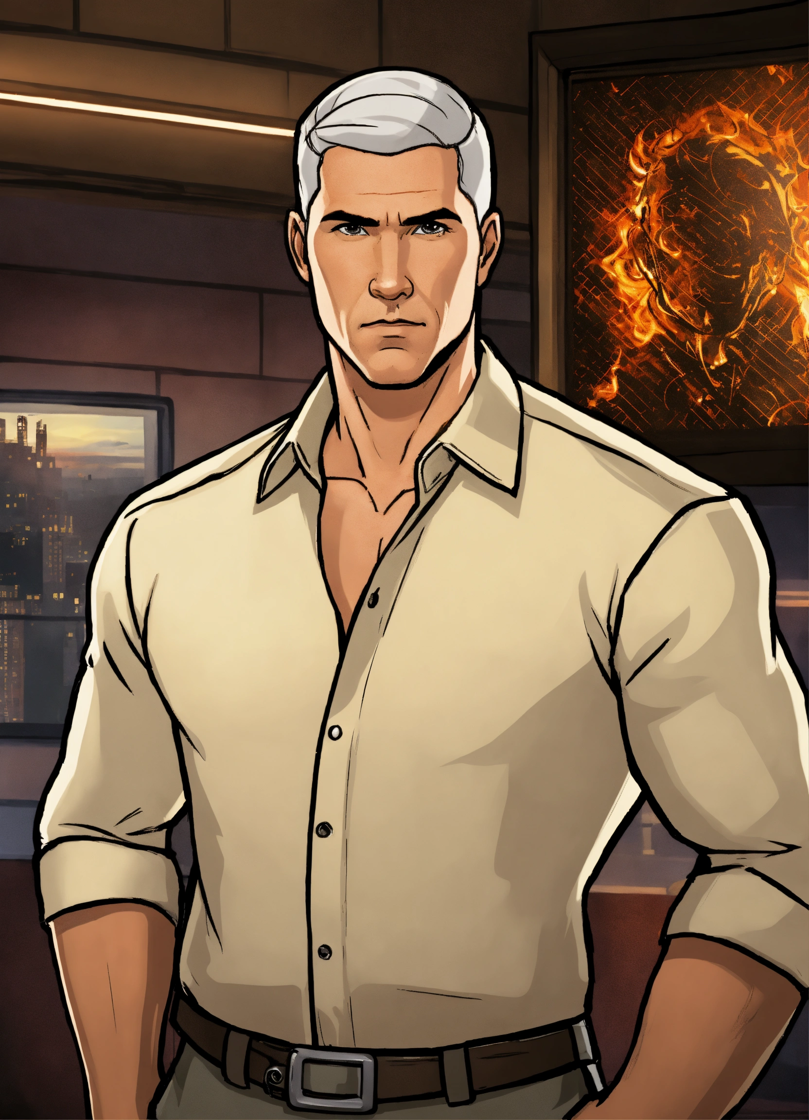 Lexica The main character in the show called archer. his name is