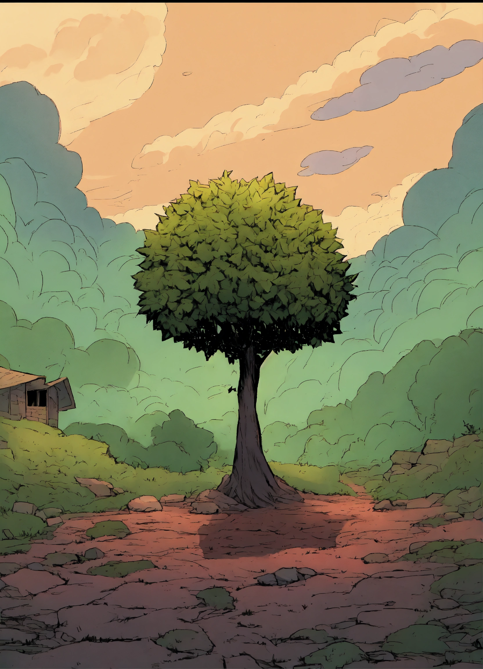 Lexica - Angry and angry very small tree, comics