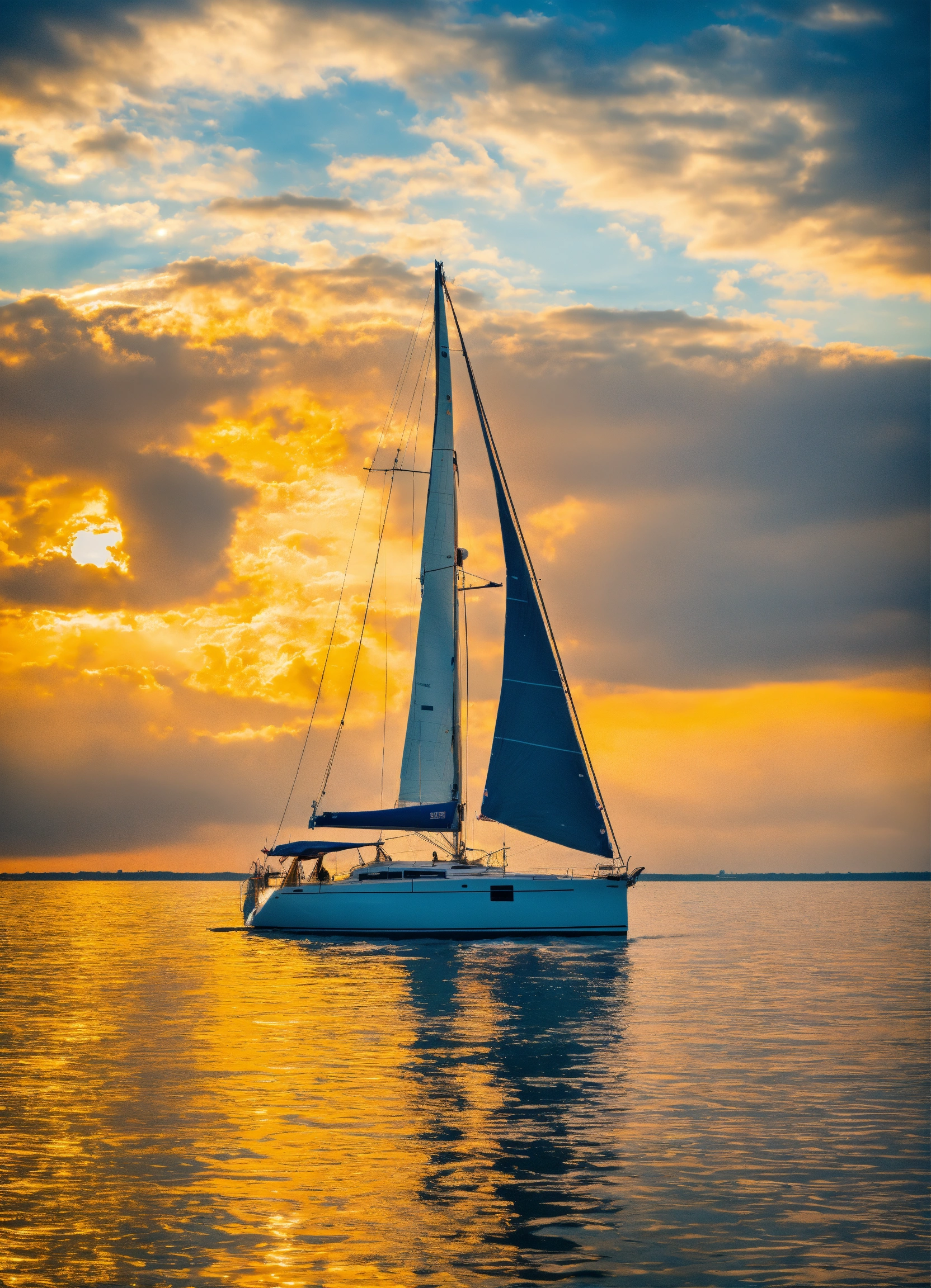 Lexica - Sail boat floating in the air