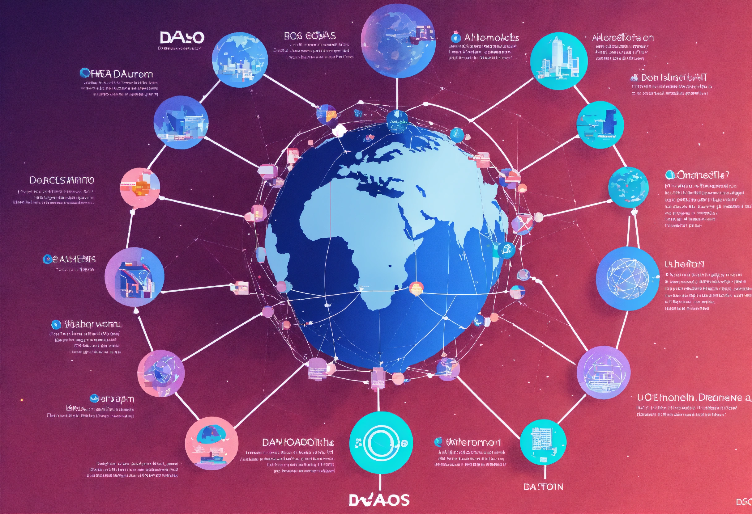 Lexica - Decentralized Autonomous Organizations (DAOs) shown by the ...
