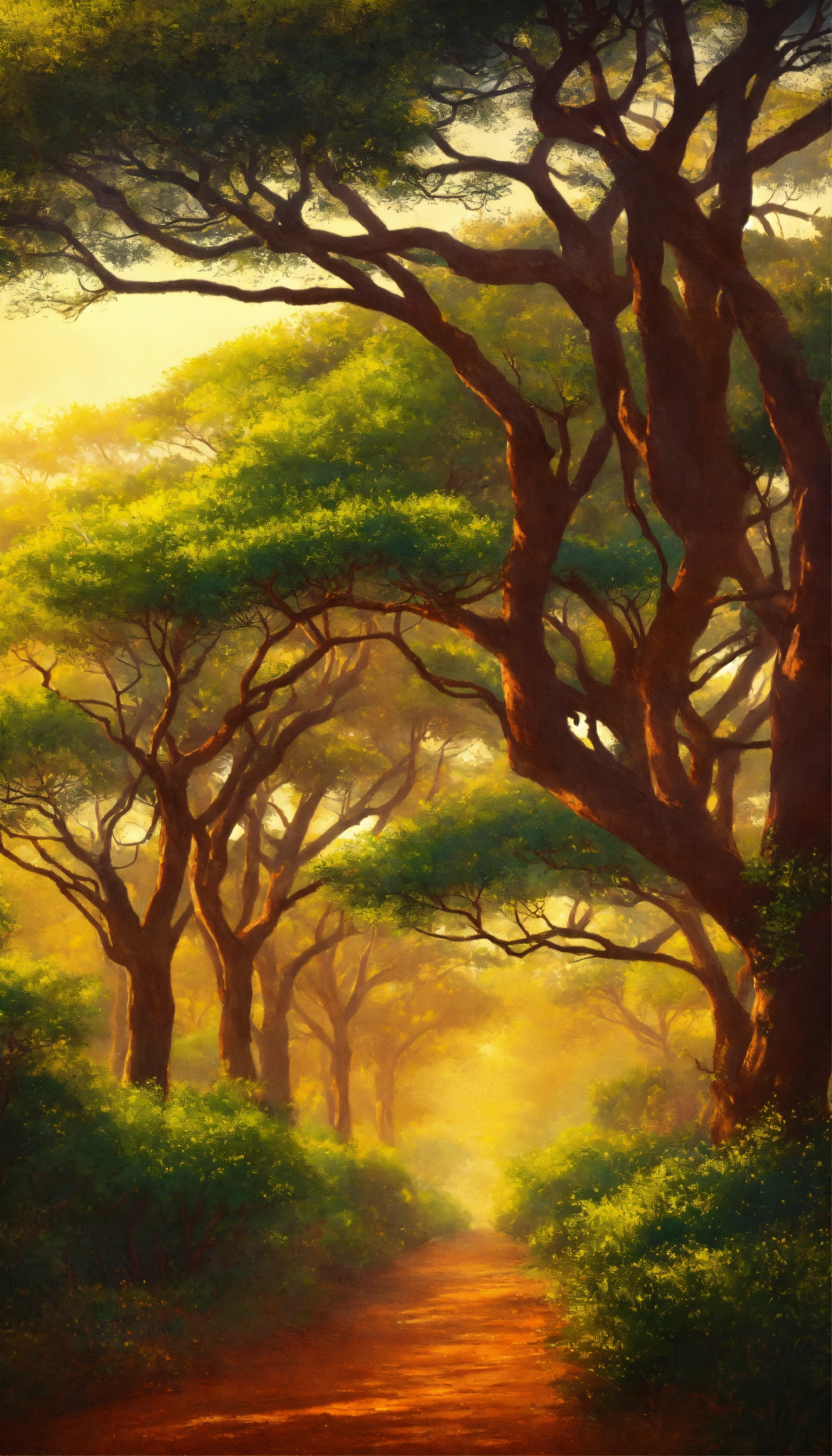 Lexica Acacia trees communicate with each other