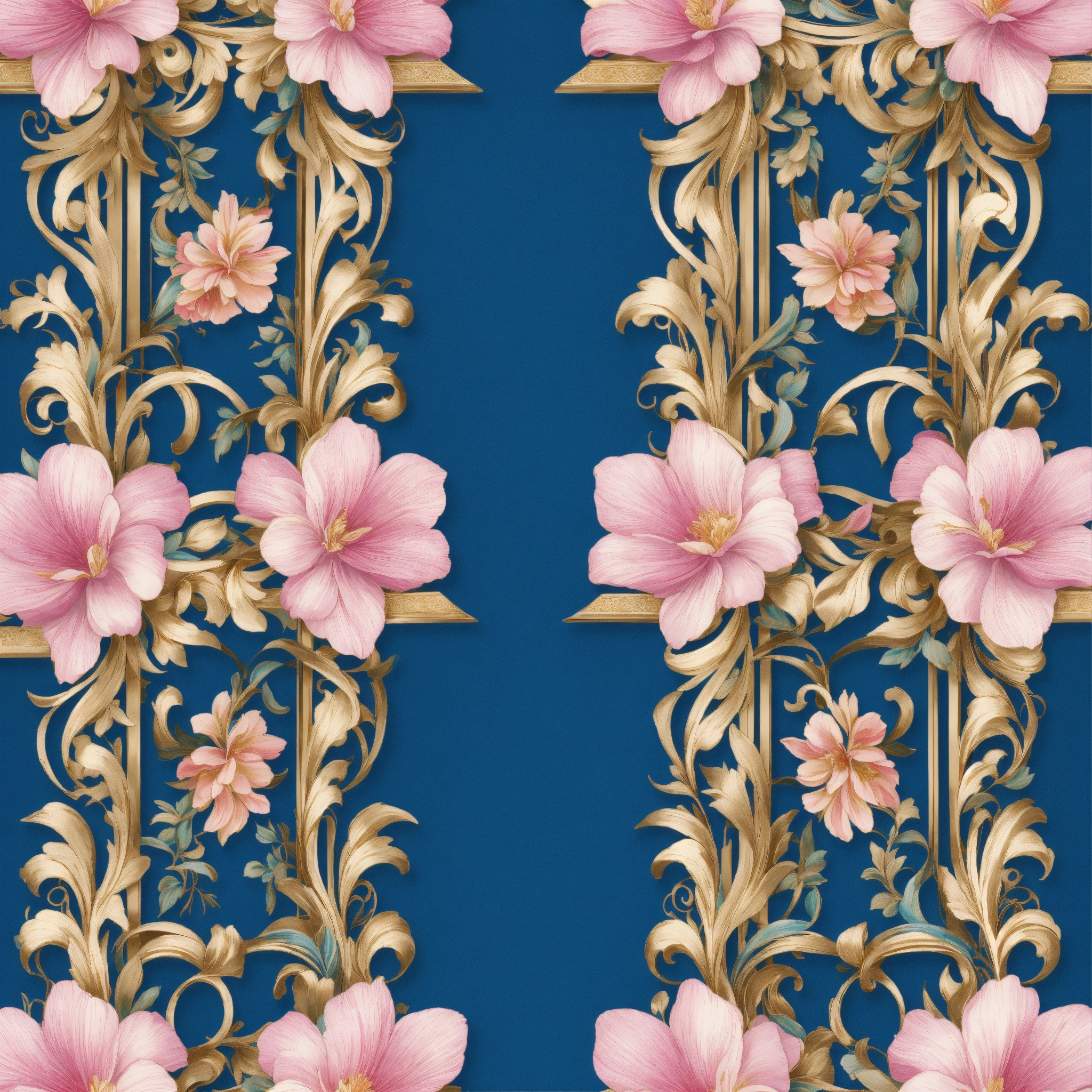 lexica-imagine-a-pattern-of-2-pretty-blue-pink-white-and-gold