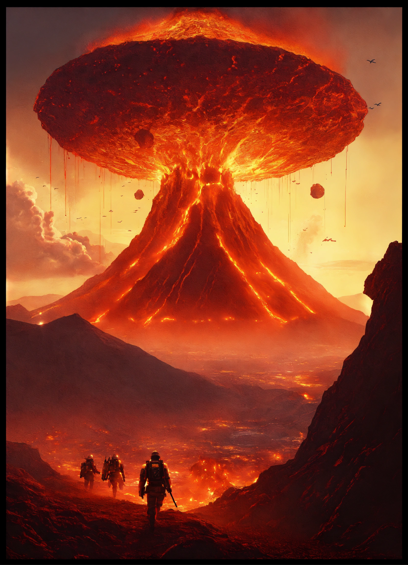 Lexica - Futuristic-interdimensional skirmishes on the volcanic island ...