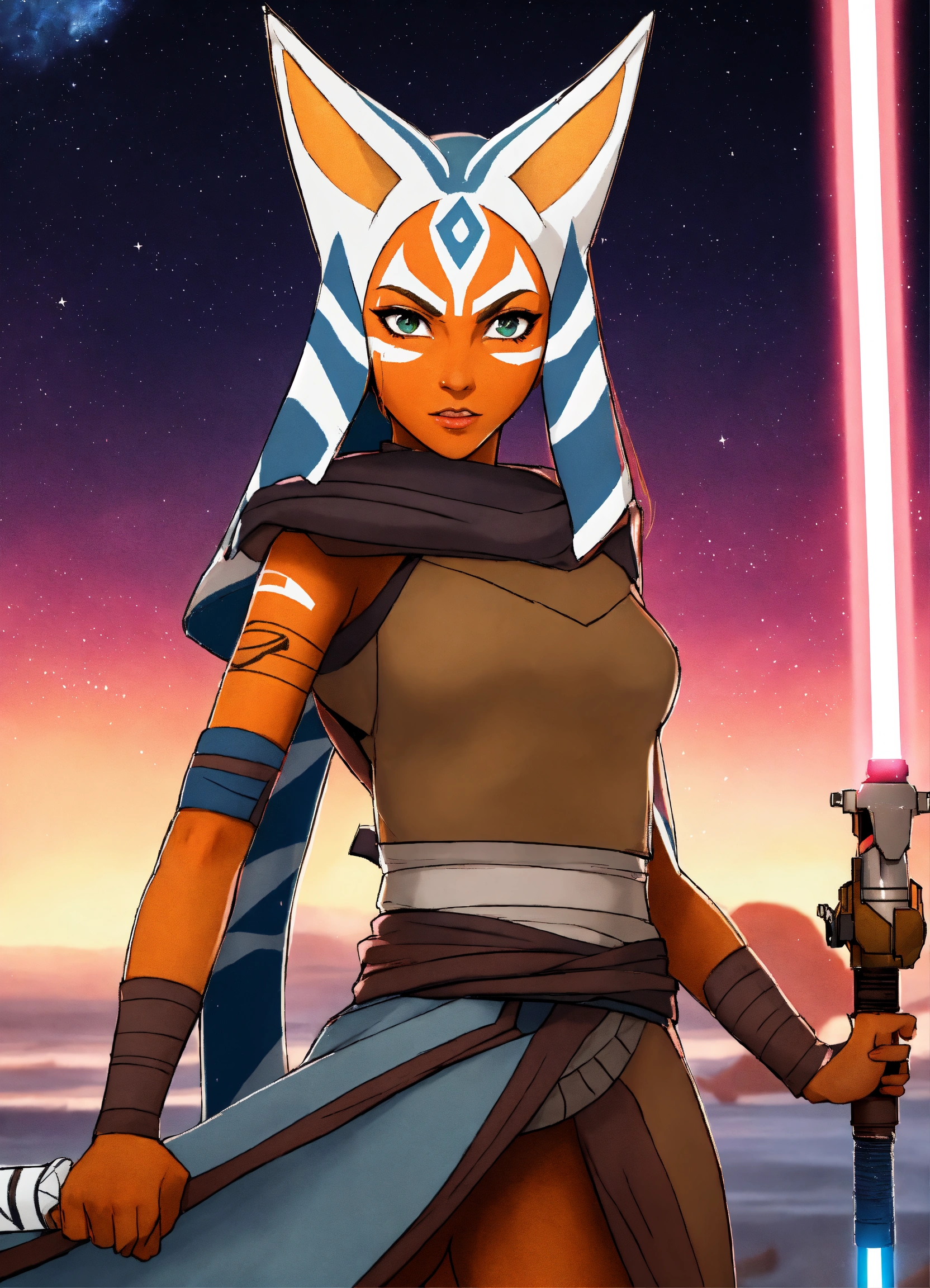 Lexica - Ahsoka,Star wars ,anime