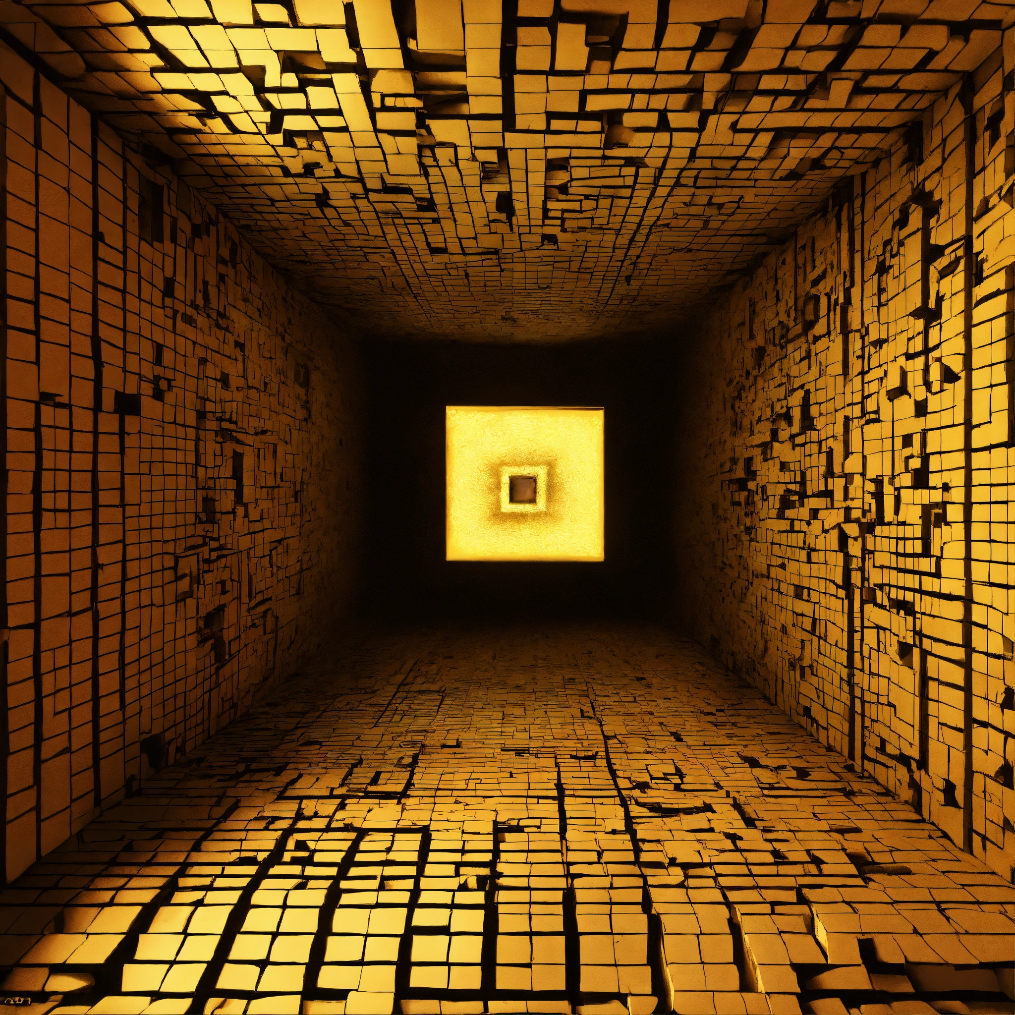Lexica - A cubemap 3 sides projection texture for a box with optical ...
