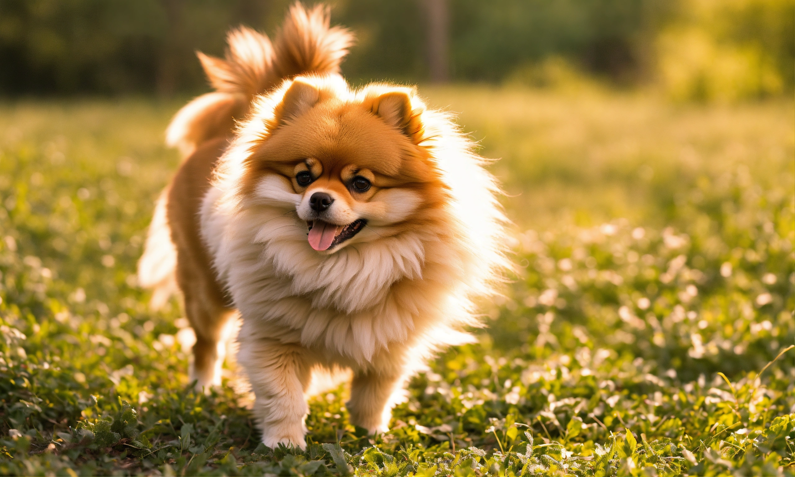 Lexica - Cute Pomeranian Dog