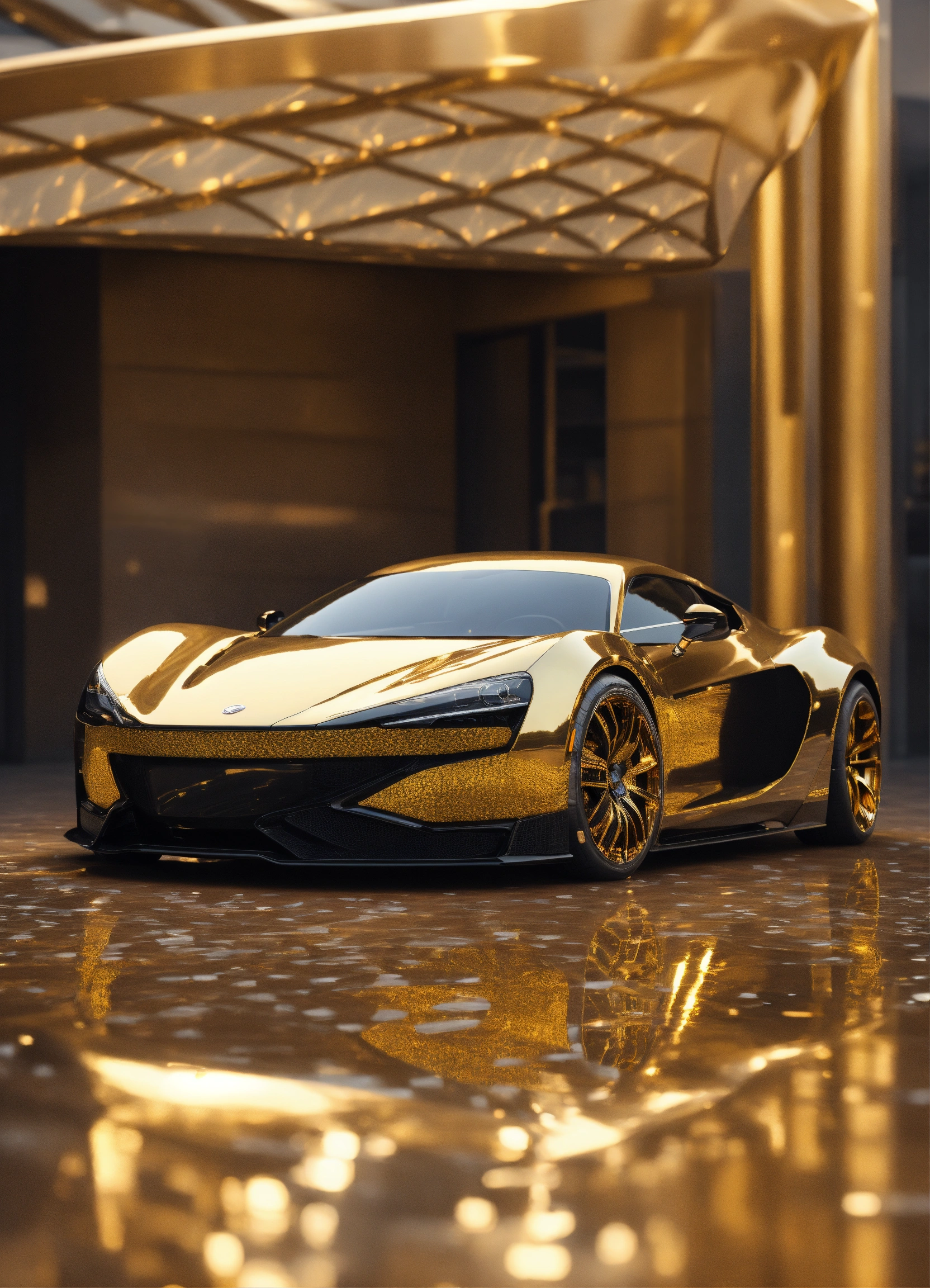 Lexica - Unknown super sport car, design with diamond, luxury design ...