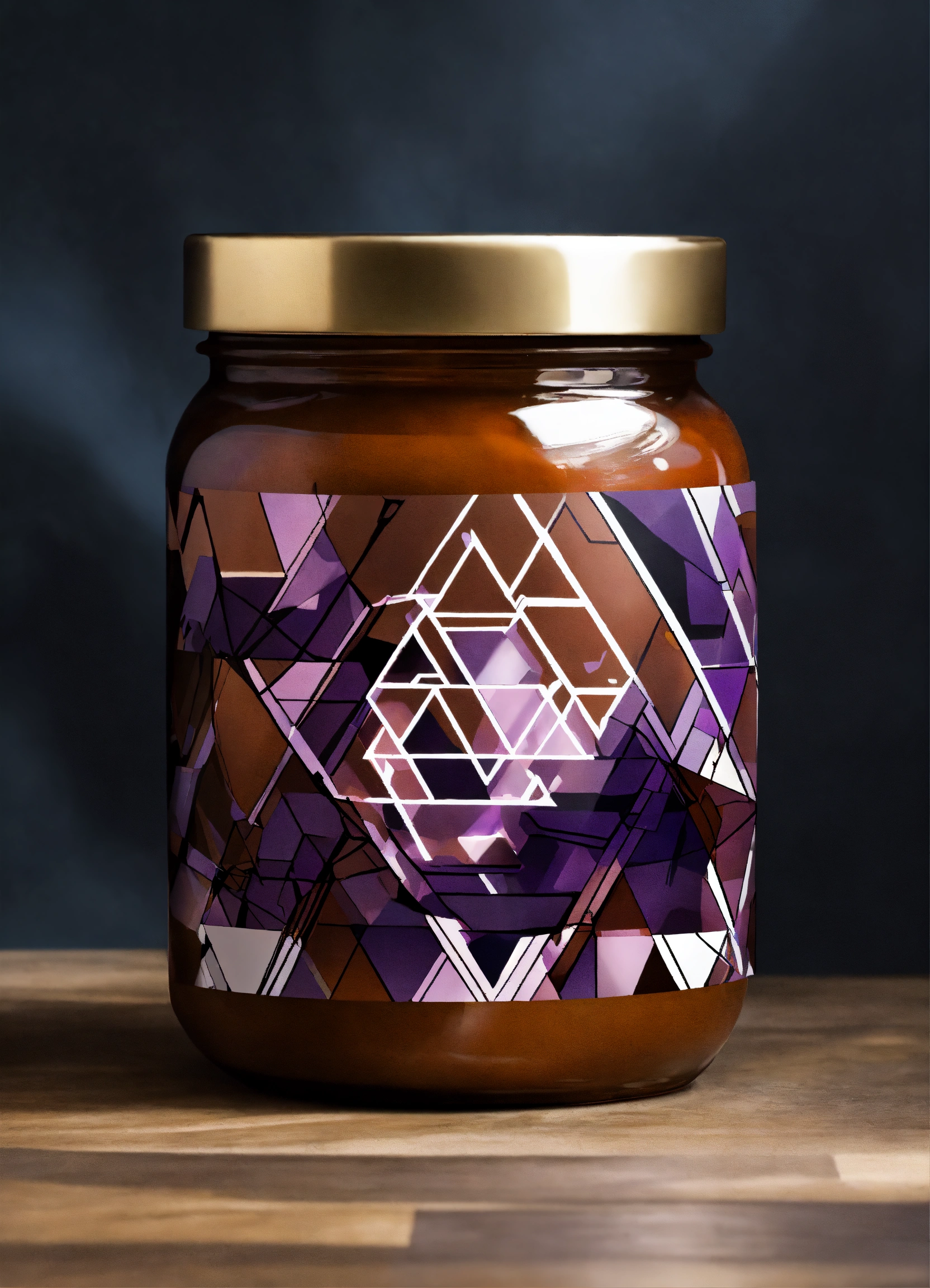 Lexica - An abstract, geometric sticker design intended for a ...