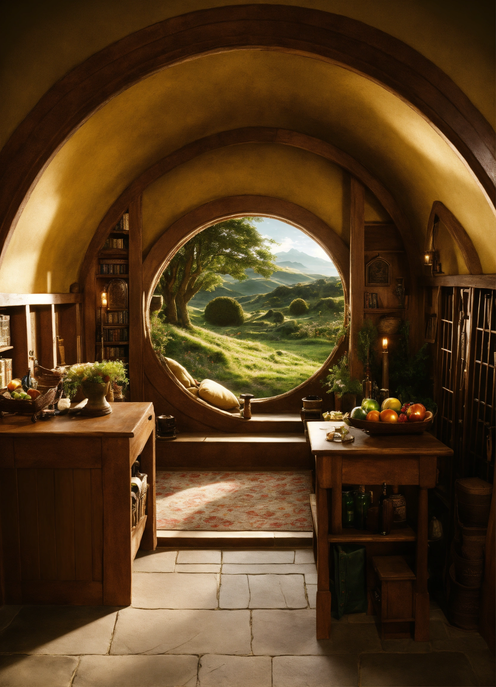 Lexica - Lord of the rings bag end inside