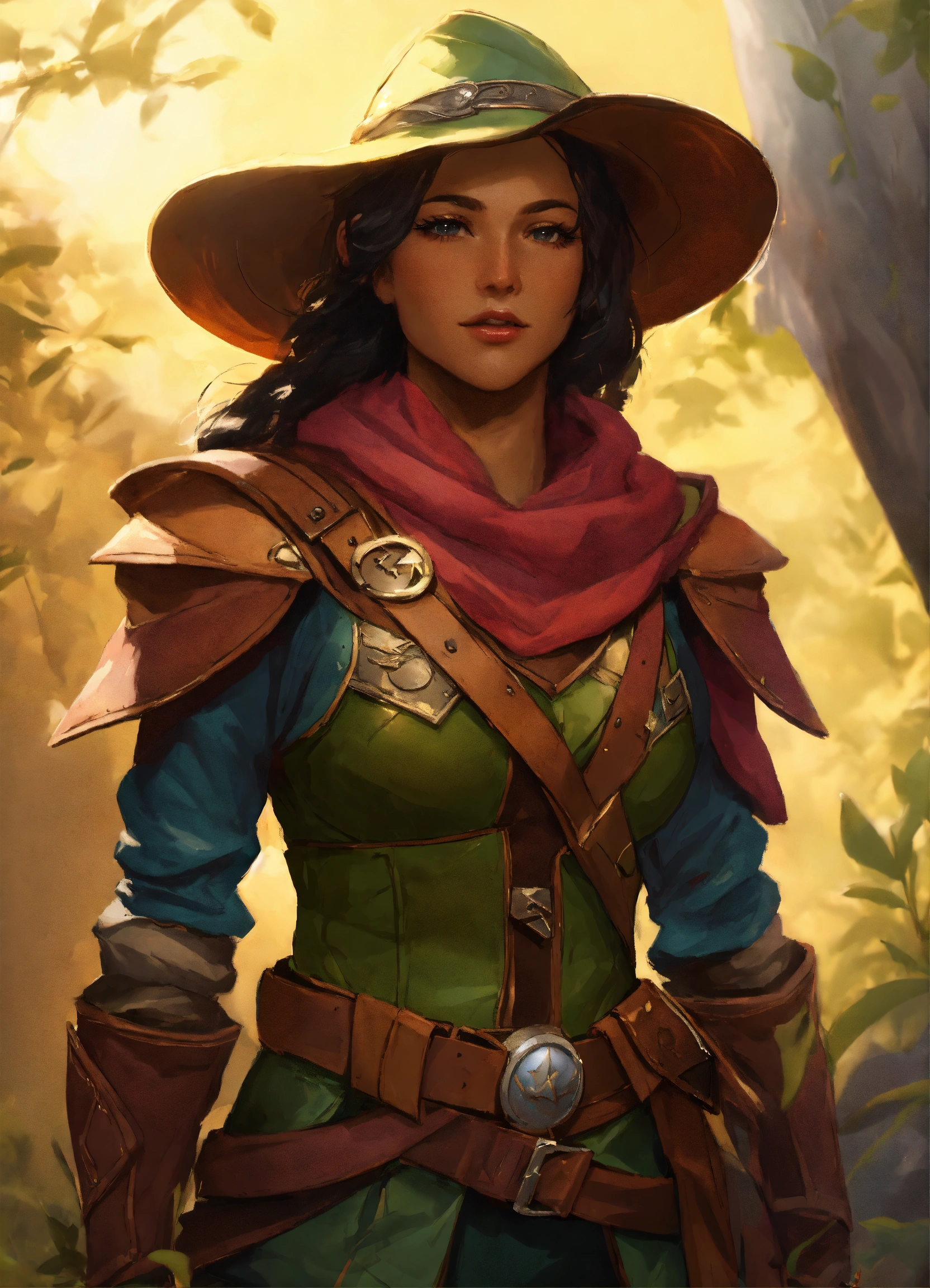 Lexica - D&D, fantasy, cinematic. Ranger female