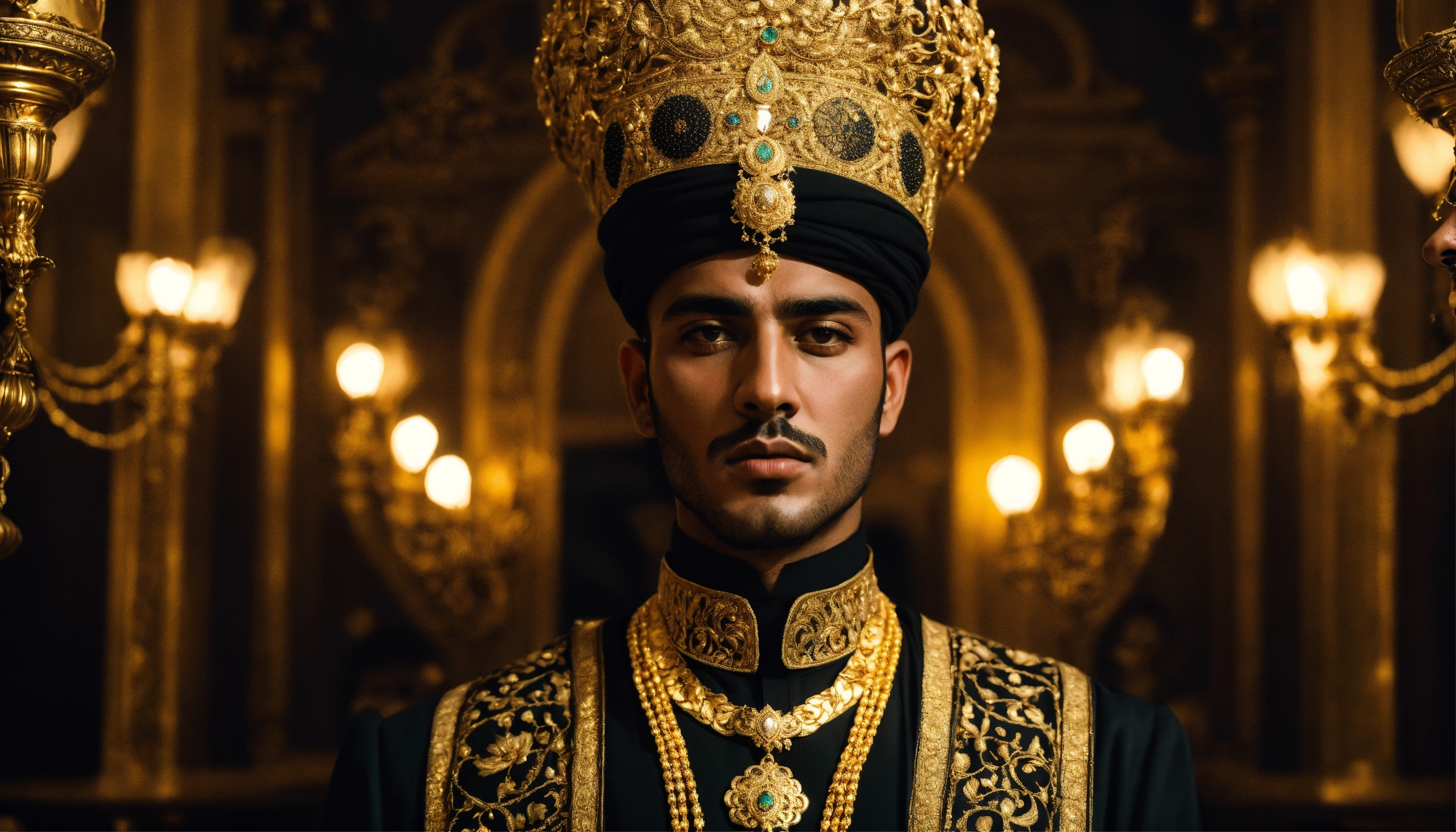 Lexica - Dark, mysterious and dramatic portrait of a young handsome ...