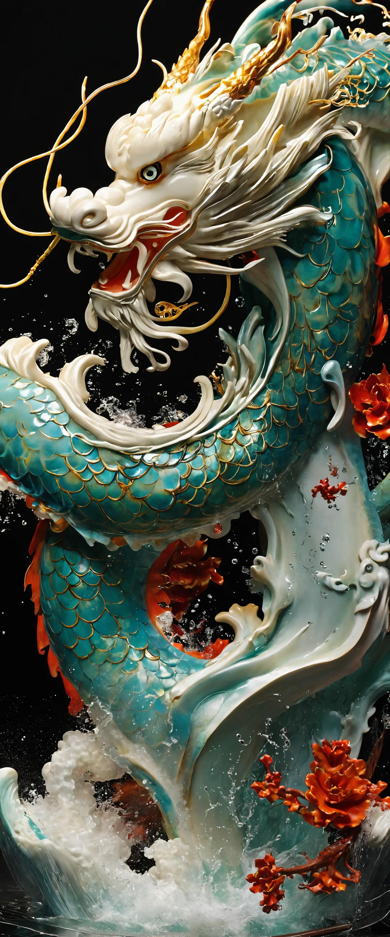 Lexica - Create a stunning image showcasing a magnificent Chinese ...