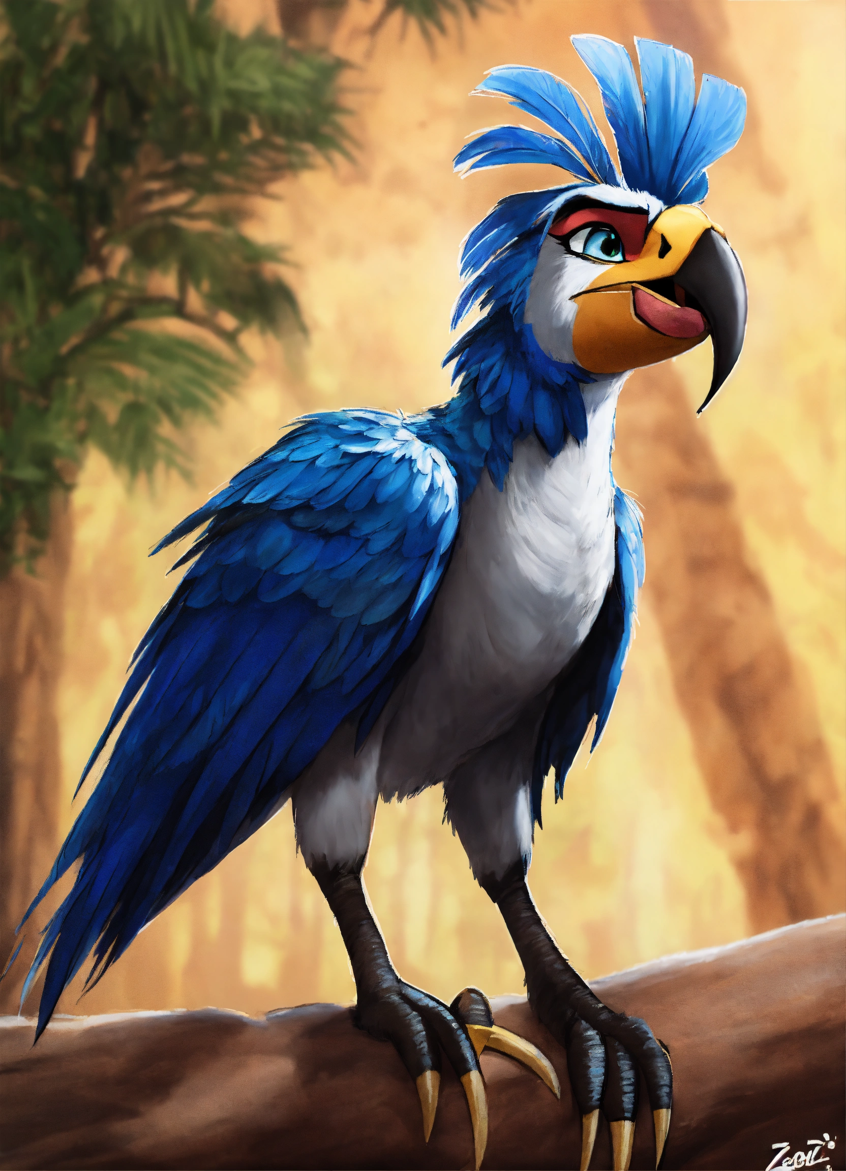 Lexica - ZAZU FROM THE LION KING SPEED DRAWING