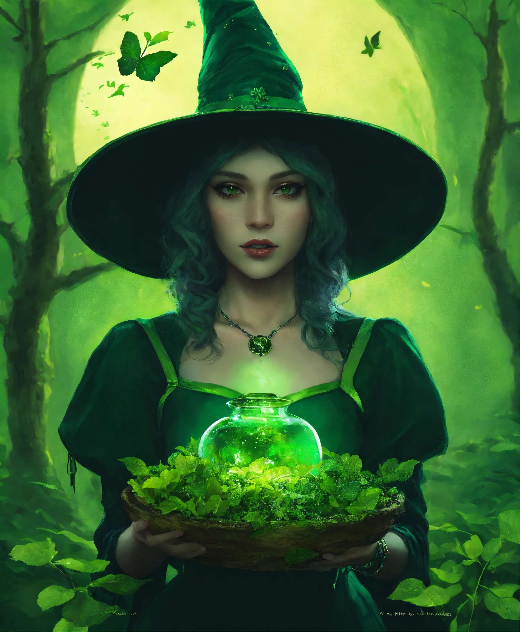 Lexica - A green witch