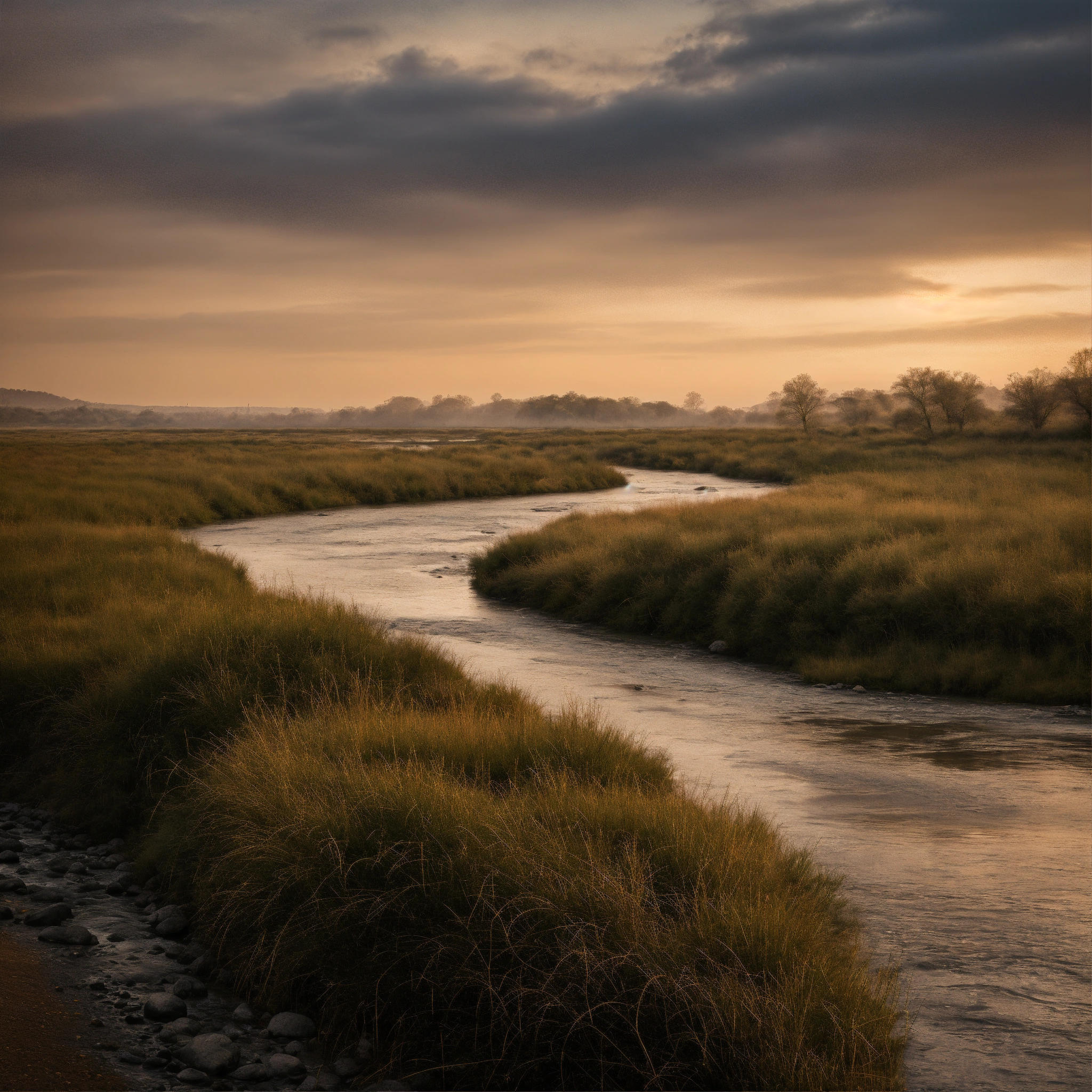 Lexica - High-resolution photograph of landscape river abstract, a ...