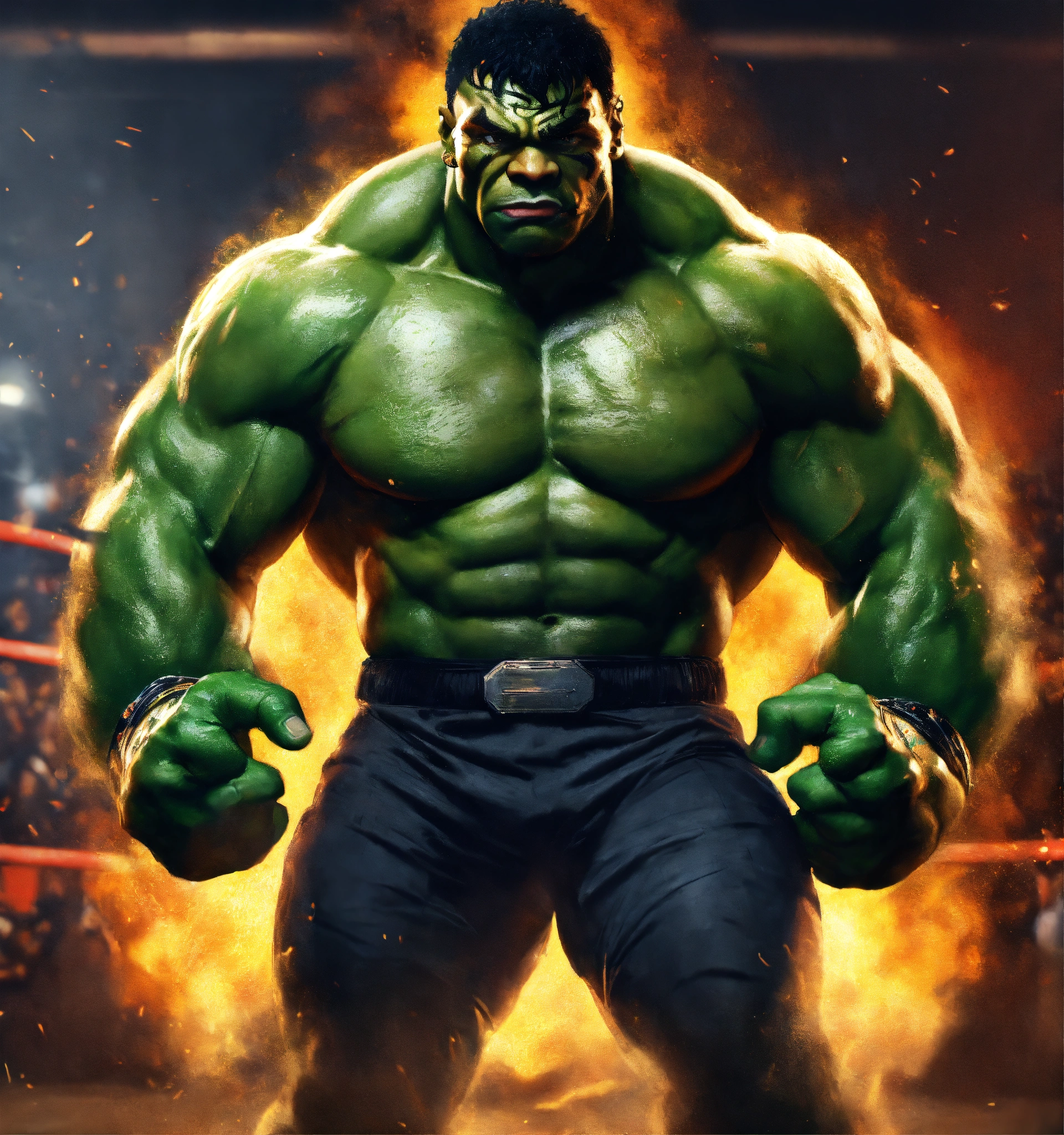 Lexica - Mike tyson hulk, 8k