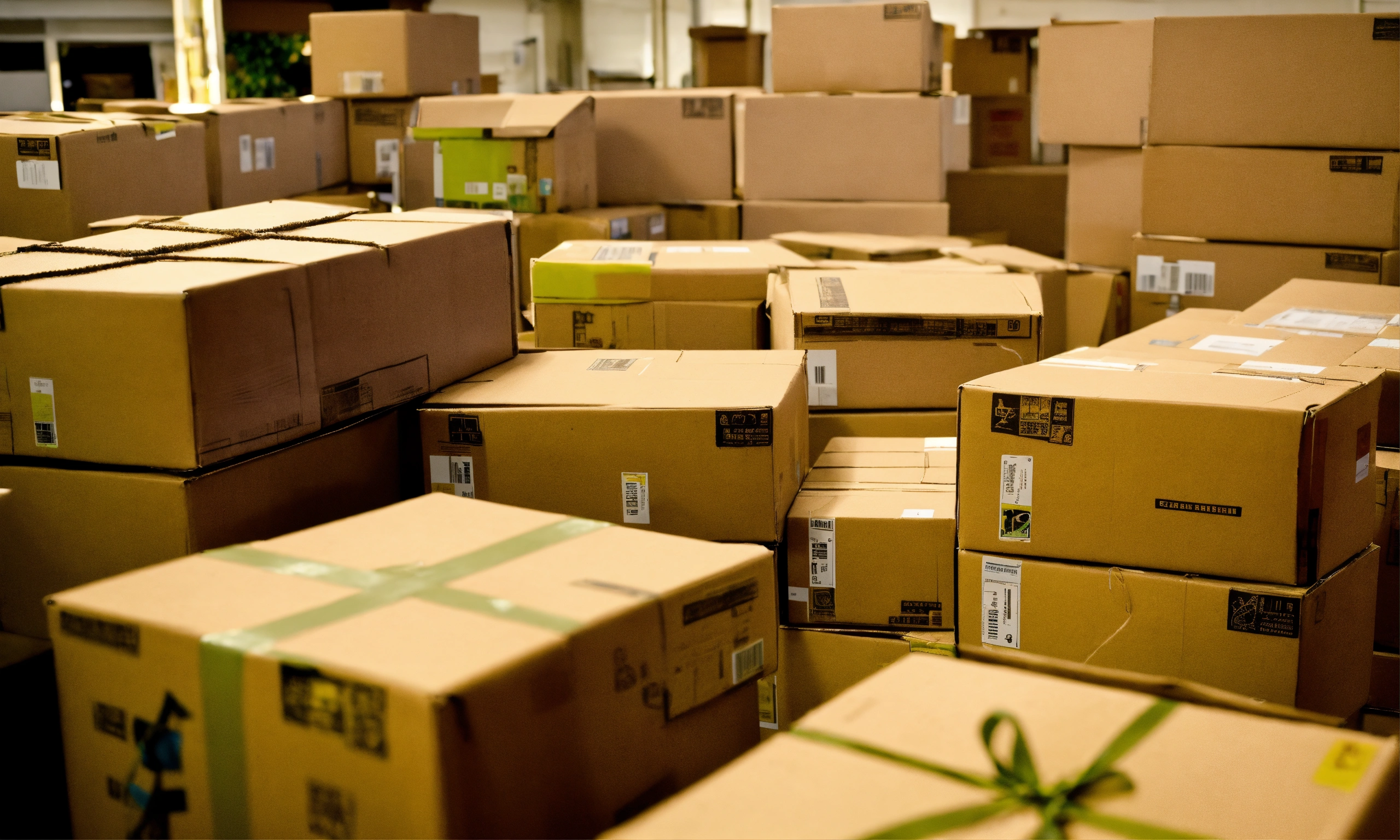 Lexica - Many many boxes to be sent to customer in another cities