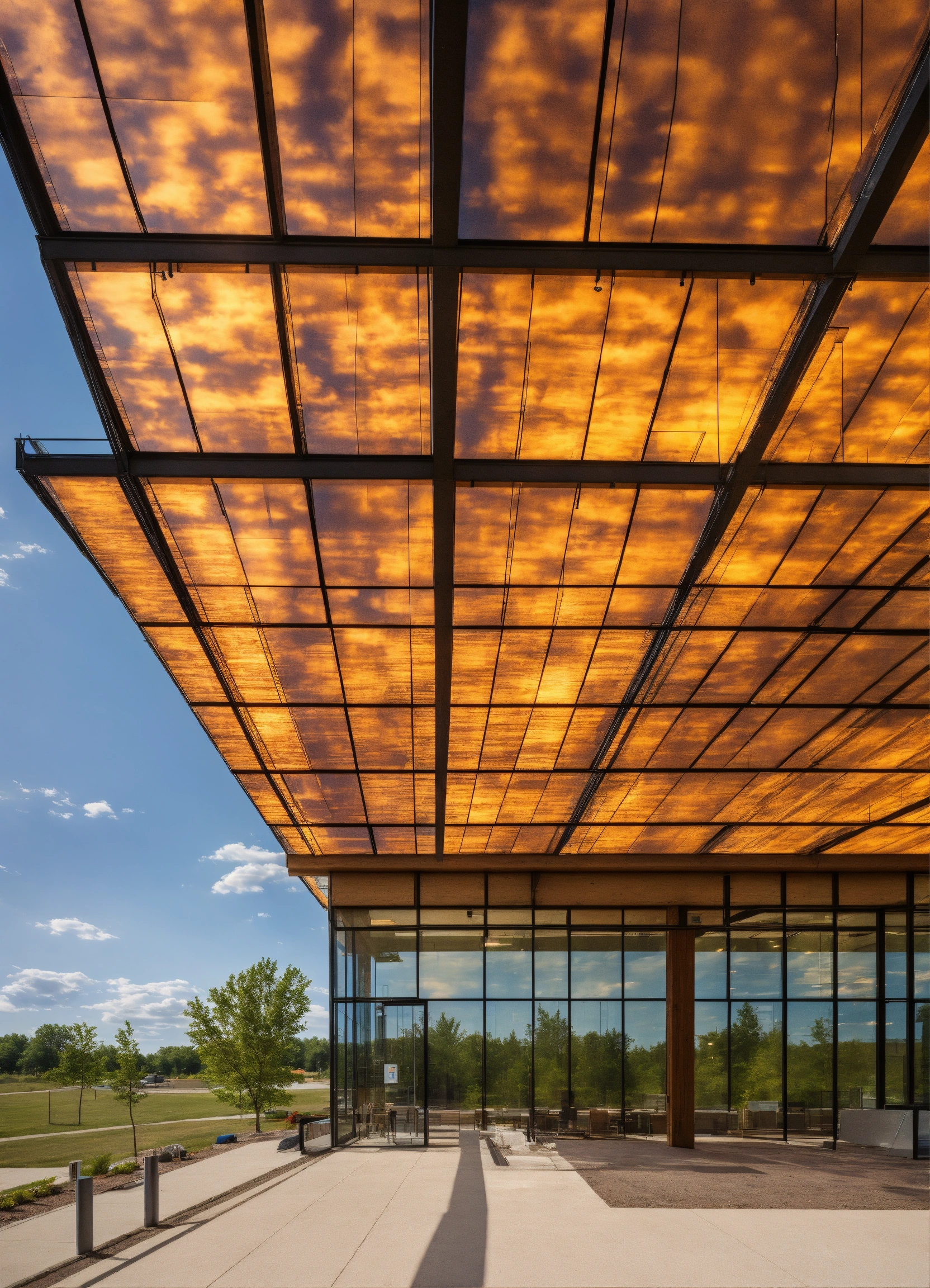 Lexica - Minnesota commercial building architecture translucent panels
